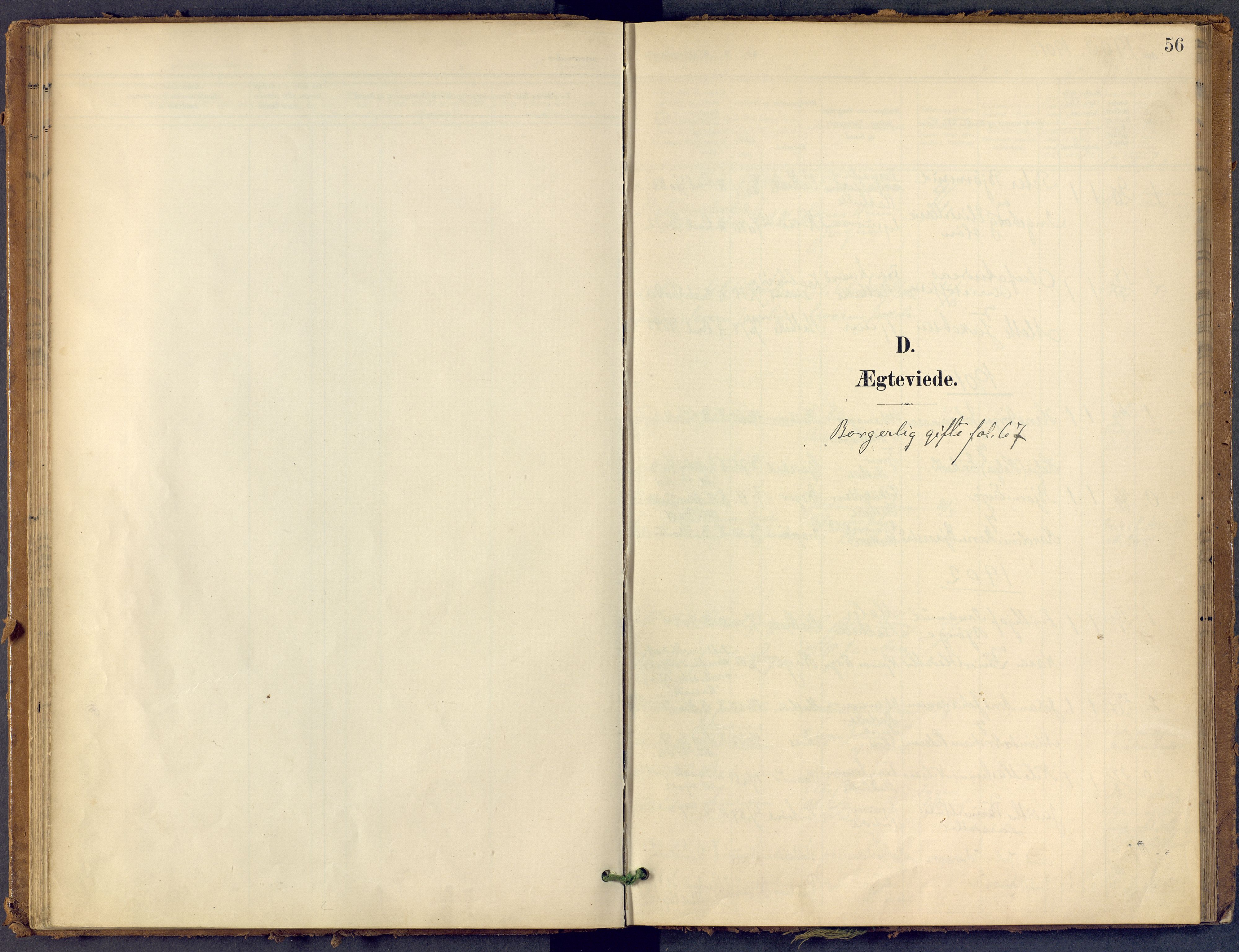 Bamble kirkebøker, SAKO/A-253/F/Fb/L0002: Parish register (official) no. II 2, 1900-1921, p. 56