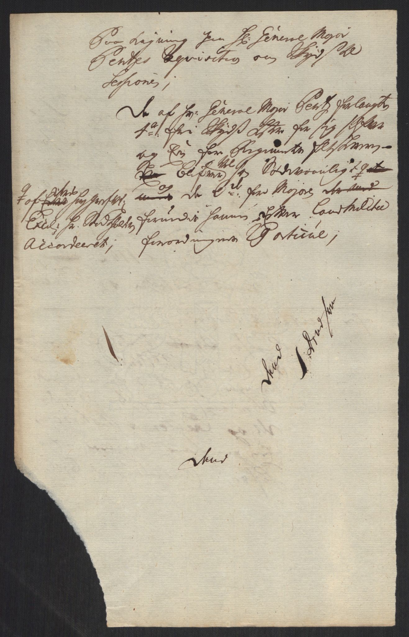 Kommanderende general (KG I) med Det norske krigsdirektorium, AV/RA-EA-5419/B/L0013: Kommanderende generals konsepter, 1730-1733, p. 633