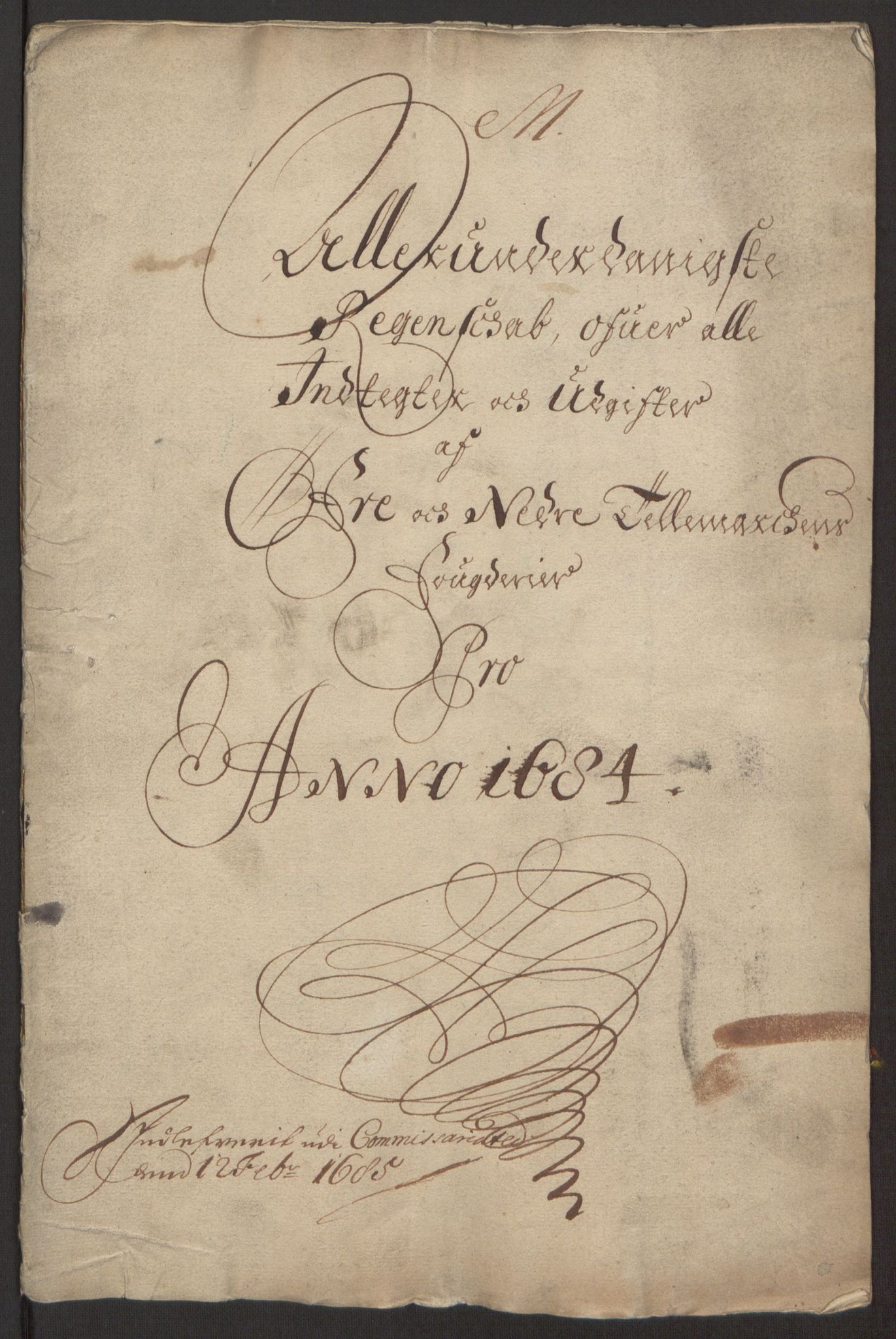 Rentekammeret inntil 1814, Reviderte regnskaper, Fogderegnskap, RA/EA-4092/R35/L2081: Fogderegnskap Øvre og Nedre Telemark, 1680-1684, p. 3