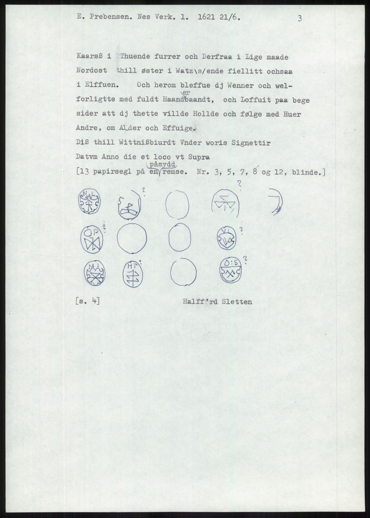 Samlinger til kildeutgivelse, Diplomavskriftsamlingen, AV/RA-EA-4053/H/Ha, p. 68