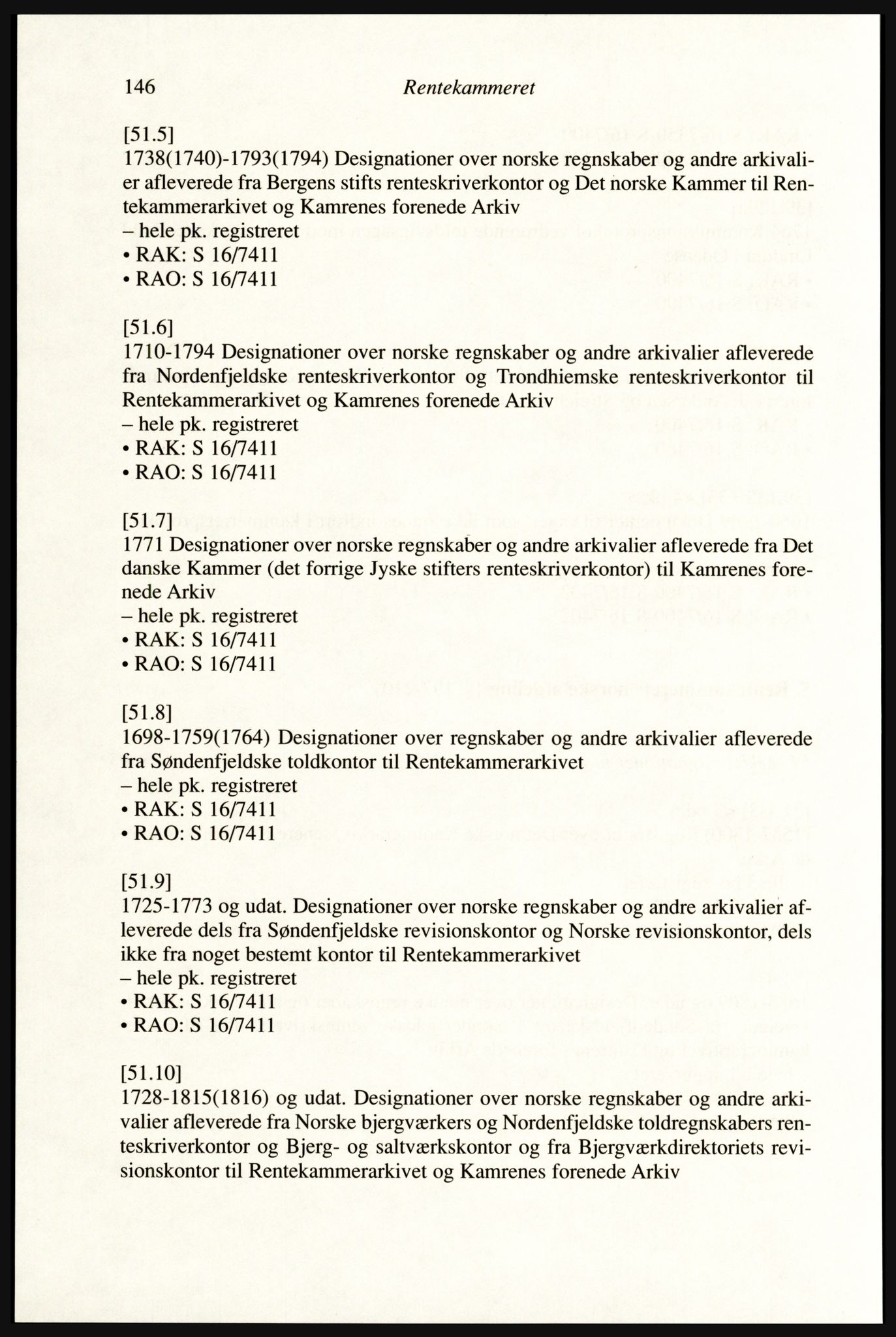 Publikasjoner utgitt av Arkivverket, PUBL/PUBL-001/A/0002: Erik Gøbel: NOREG, Tværregistratur over norgesrelevant materiale i Rigsarkivet i København (2000), 2000, p. 148