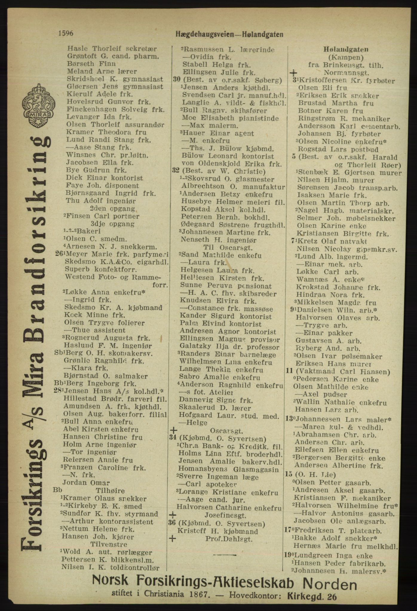 Kristiania/Oslo adressebok, PUBL/-, 1918, p. 1749