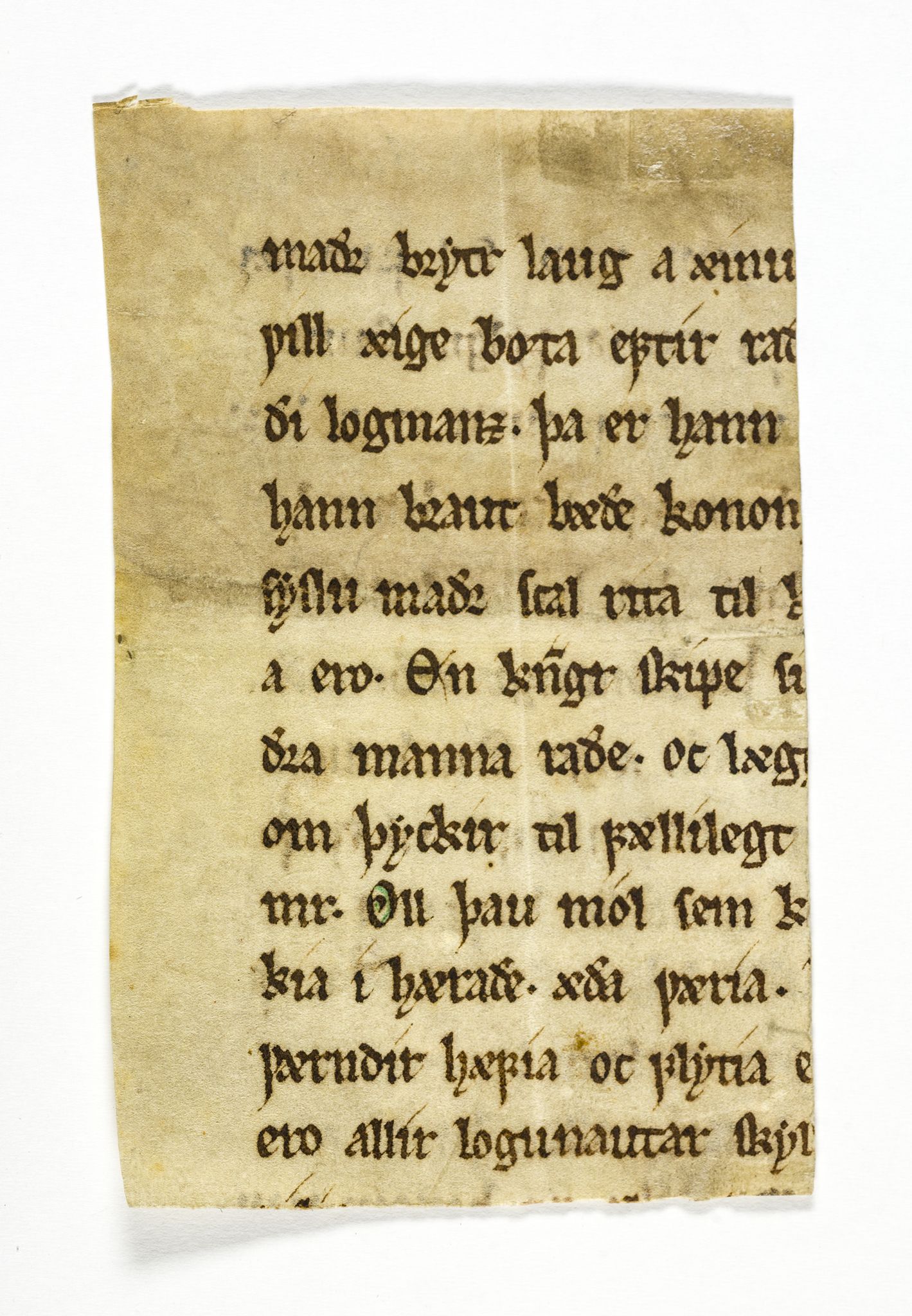 Riksarkivets diplomsamling, AV/RA-EA-5965/F26/L0003: Norrøne membranfragmenter bestand 11-30, 1100-1536, p. 194