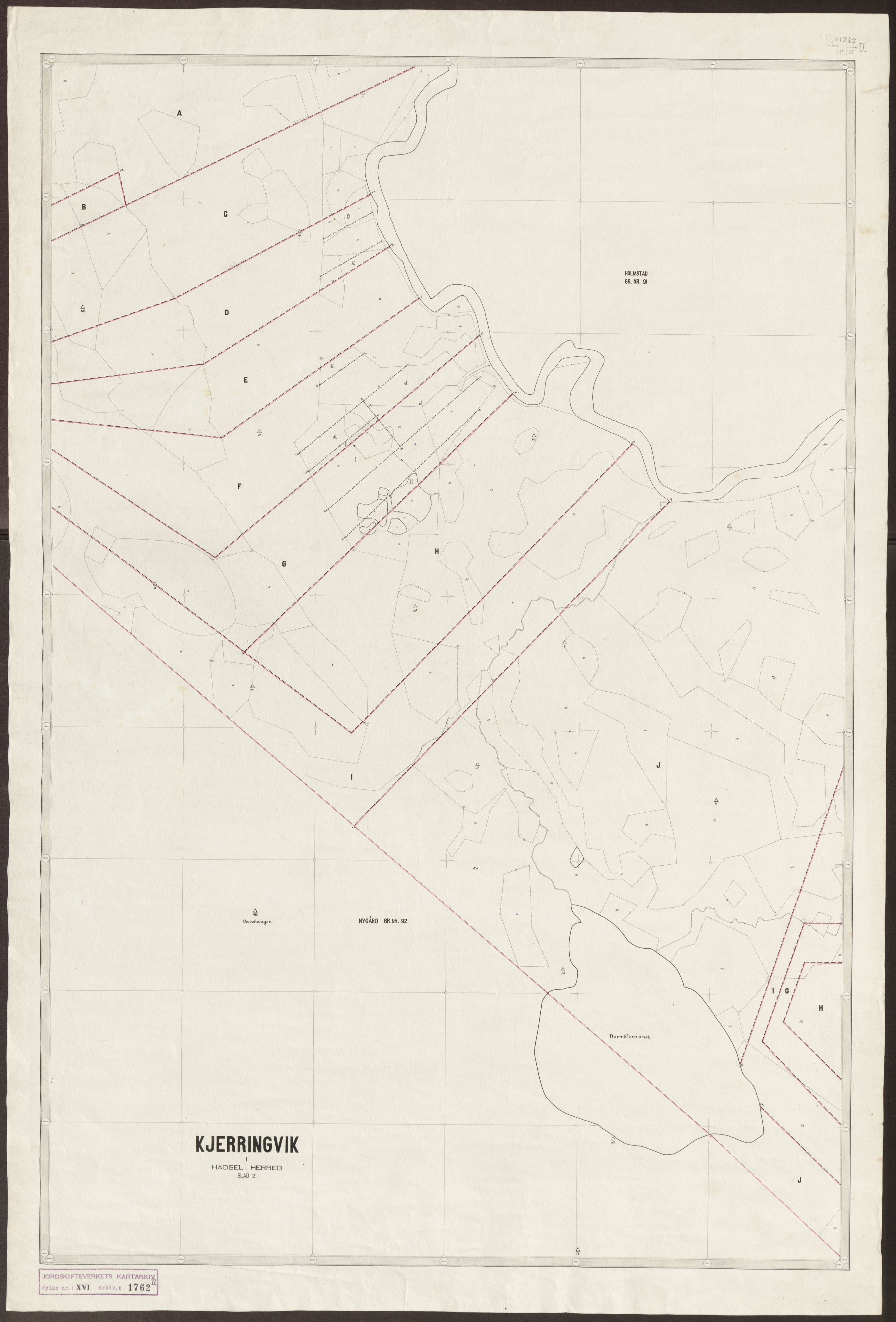 Jordskifteverkets kartarkiv, AV/RA-S-3929/T, 1859-1988, p. 2097