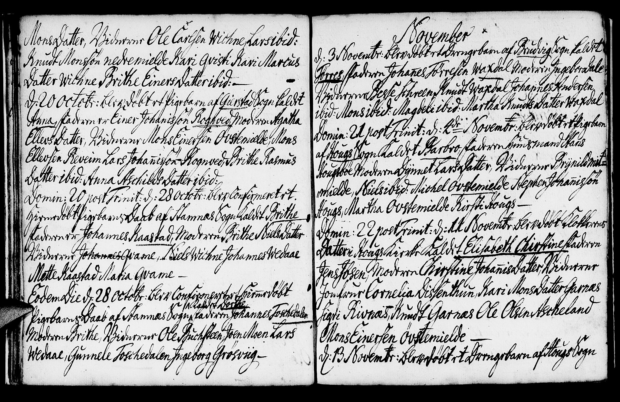 Haus sokneprestembete, AV/SAB-A-75601/H/Haa: Parish register (official) no. A 8, 1754-1769, p. 15