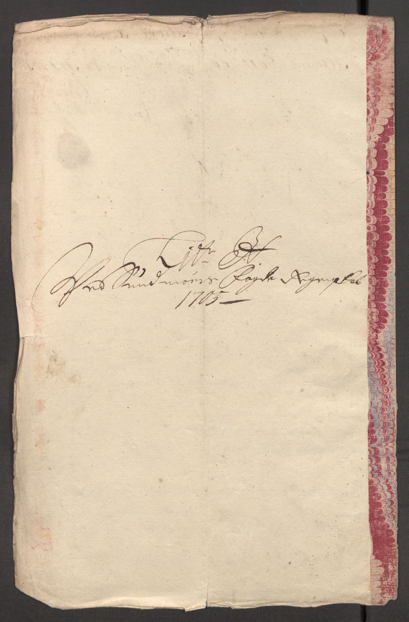 Rentekammeret inntil 1814, Reviderte regnskaper, Fogderegnskap, RA/EA-4092/R54/L3560: Fogderegnskap Sunnmøre, 1704-1705, p. 426