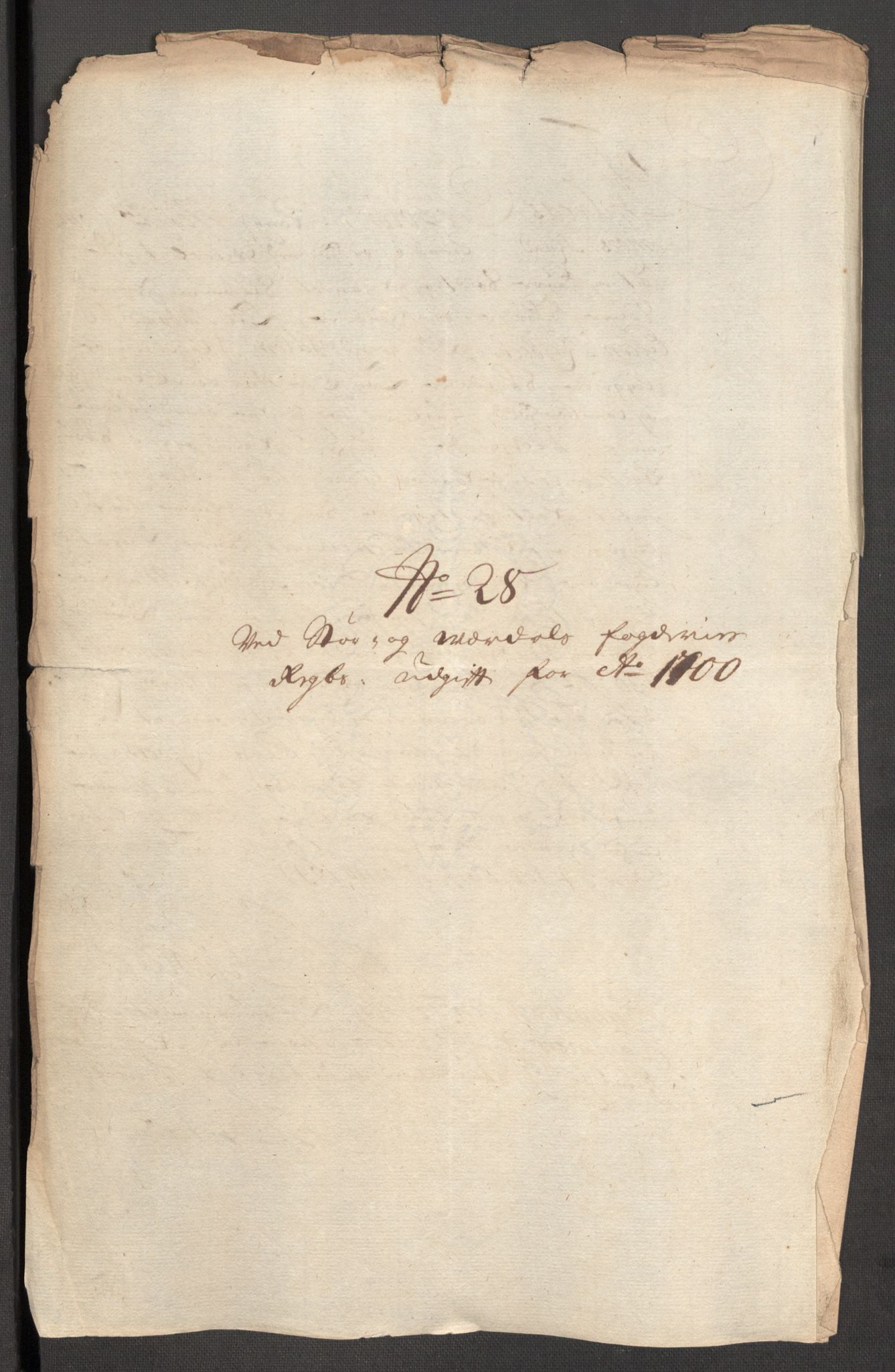 Rentekammeret inntil 1814, Reviderte regnskaper, Fogderegnskap, RA/EA-4092/R62/L4192: Fogderegnskap Stjørdal og Verdal, 1700, p. 333