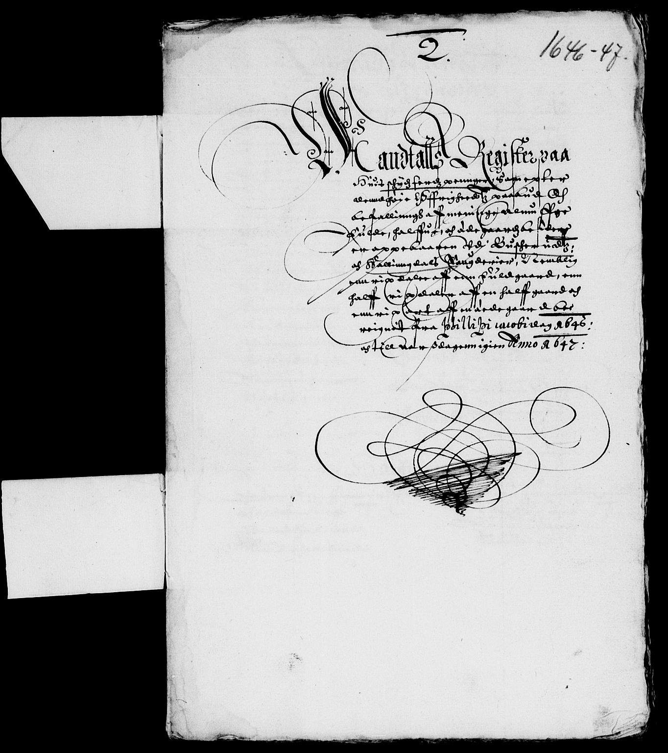 Rentekammeret inntil 1814, Reviderte regnskaper, Lensregnskaper, AV/RA-EA-5023/R/Rb/Rba/L0189: Akershus len, 1646-1647