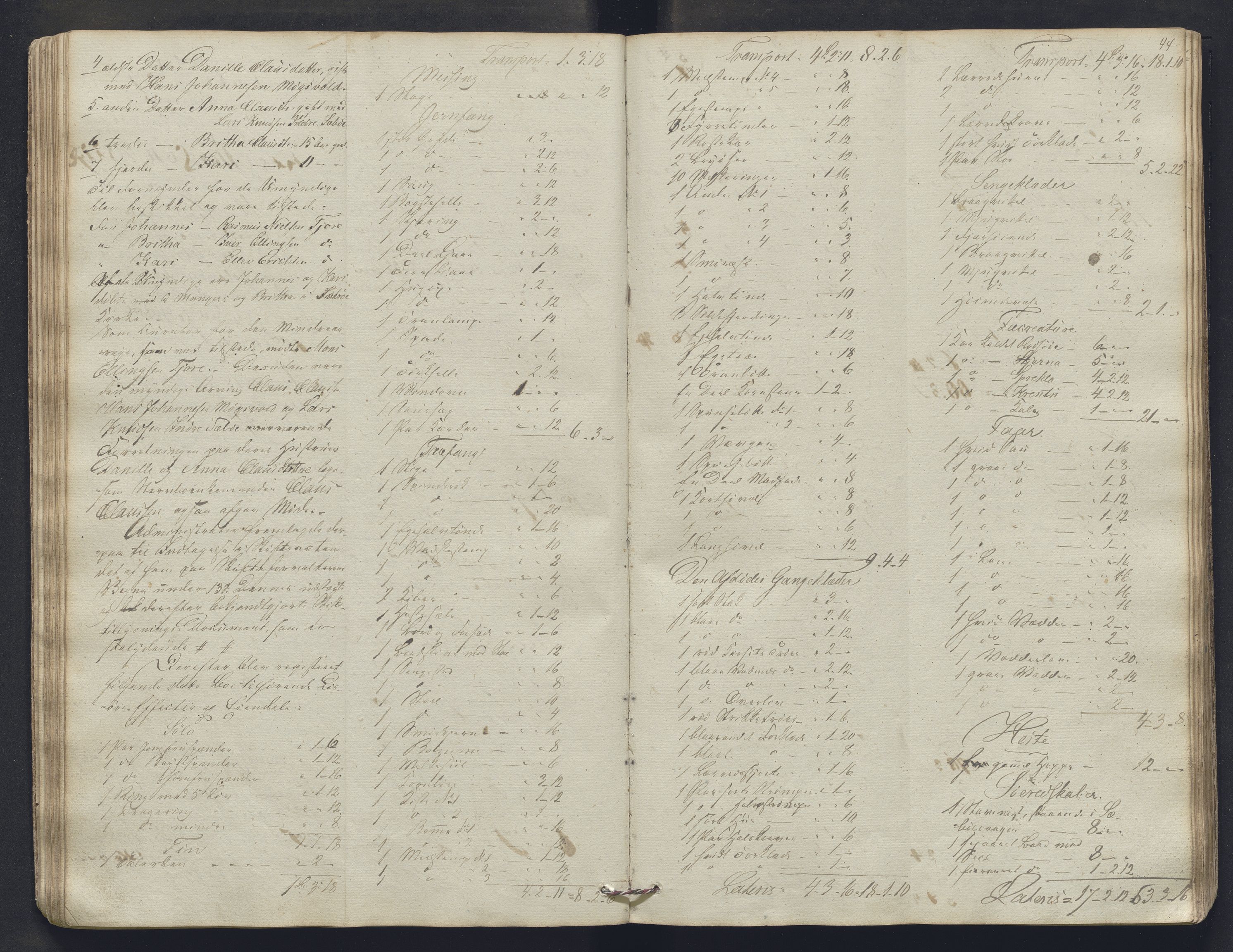 Nordhordland sorenskrivar, SAB/A-2901/1/H/Hb/L0017: Registreringsprotokollar, 1846-1852, p. 44