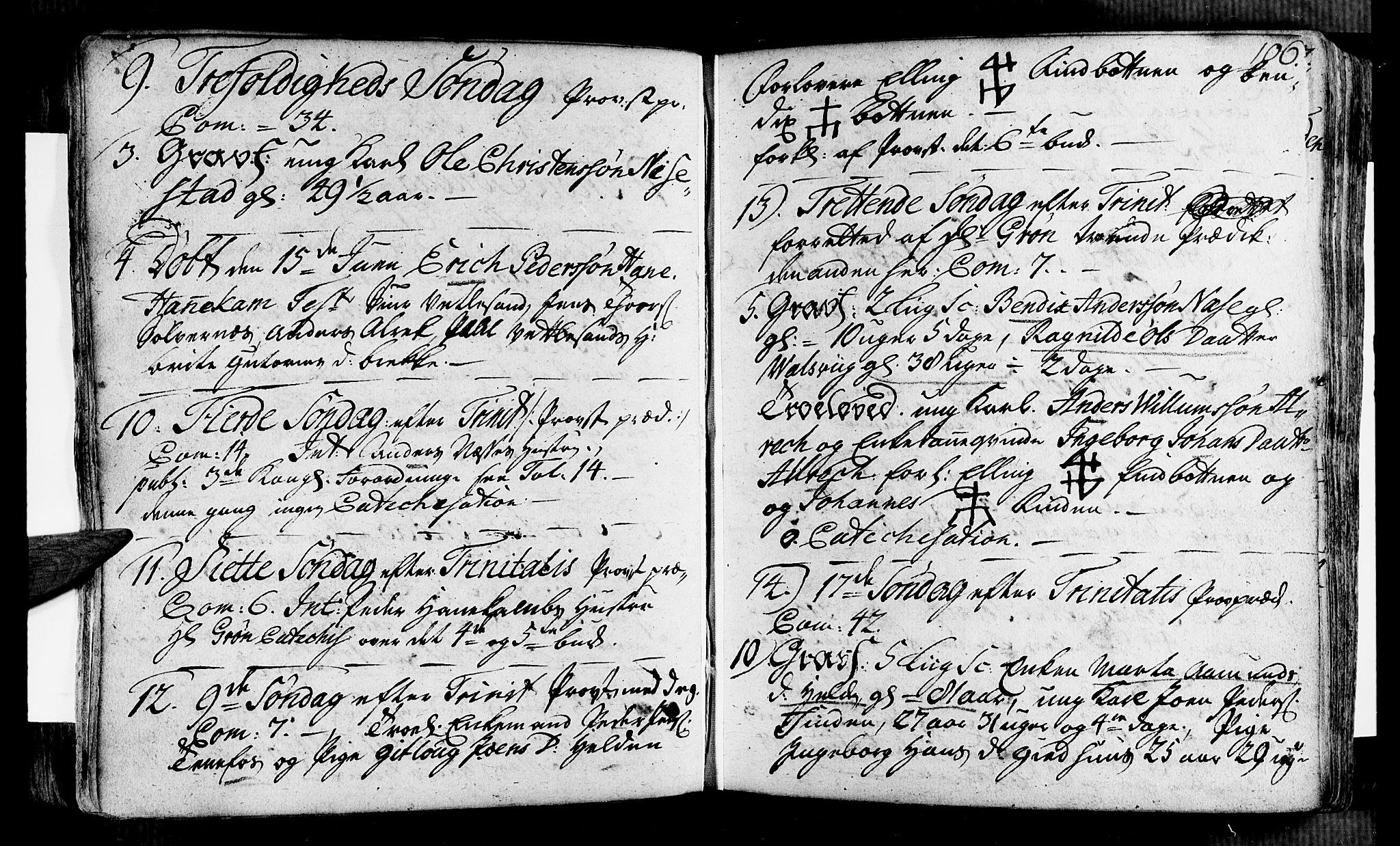 Vik sokneprestembete, AV/SAB-A-81501/H/Haa/Haaa/L0002: Parish register (official) no. A 2 / 2, 1740-1756, p. 106