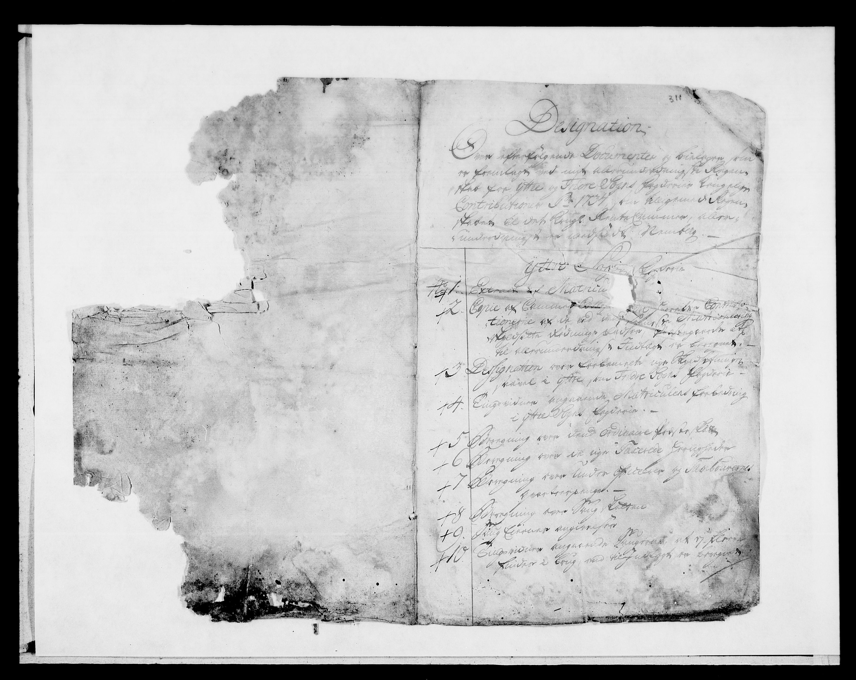 Rentekammeret inntil 1814, Reviderte regnskaper, Fogderegnskap, AV/RA-EA-4092/R52/L3338: Fogderegnskap Sogn, 1734, p. 1
