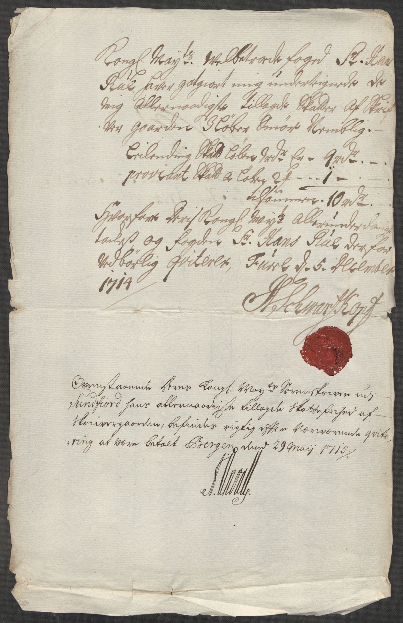 Rentekammeret inntil 1814, Reviderte regnskaper, Fogderegnskap, AV/RA-EA-4092/R53/L3438: Fogderegnskap Sunn- og Nordfjord, 1714, p. 341