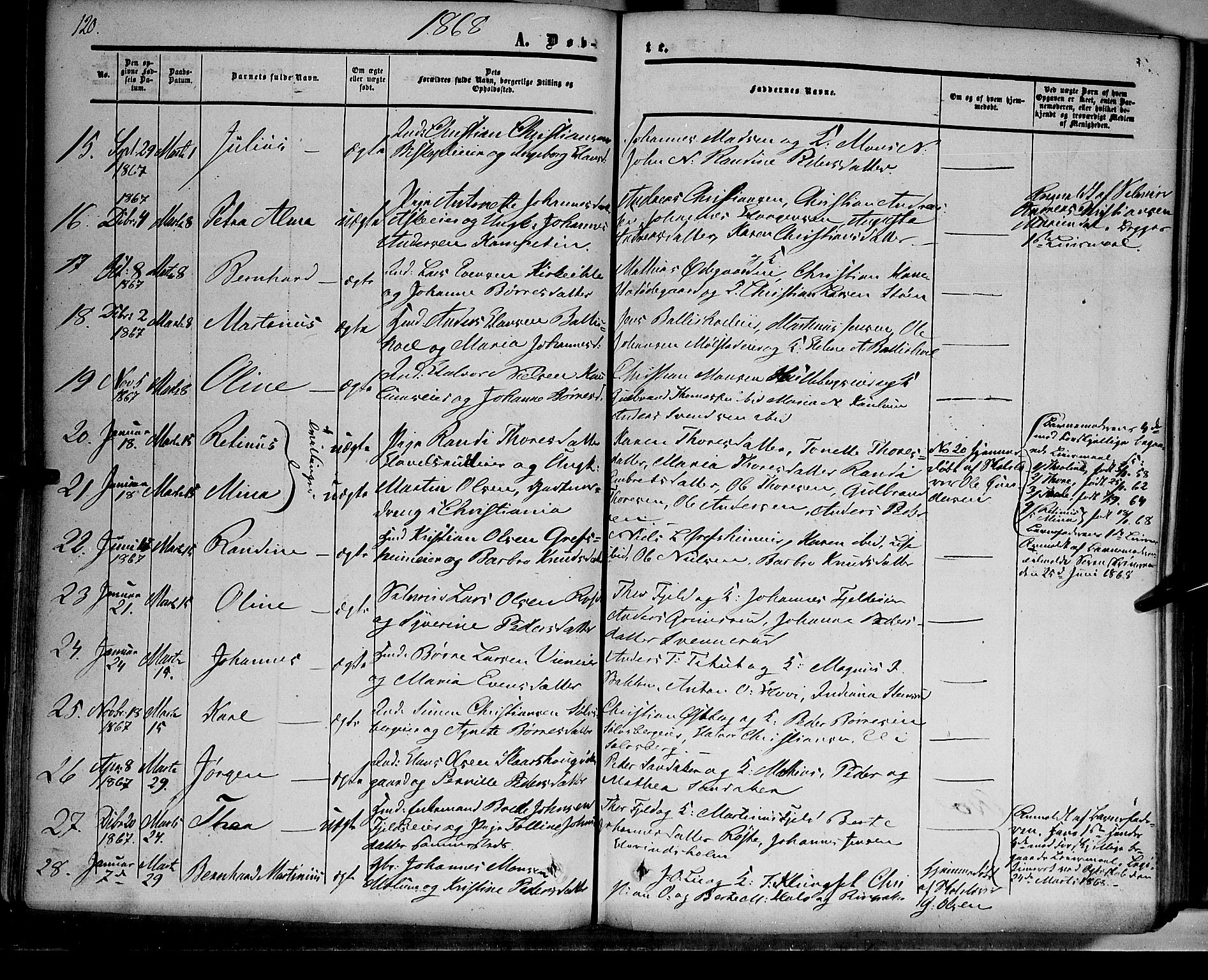 Nes prestekontor, Hedmark, AV/SAH-PREST-020/K/Ka/L0004: Parish register (official) no. 4, 1852-1886, p. 120