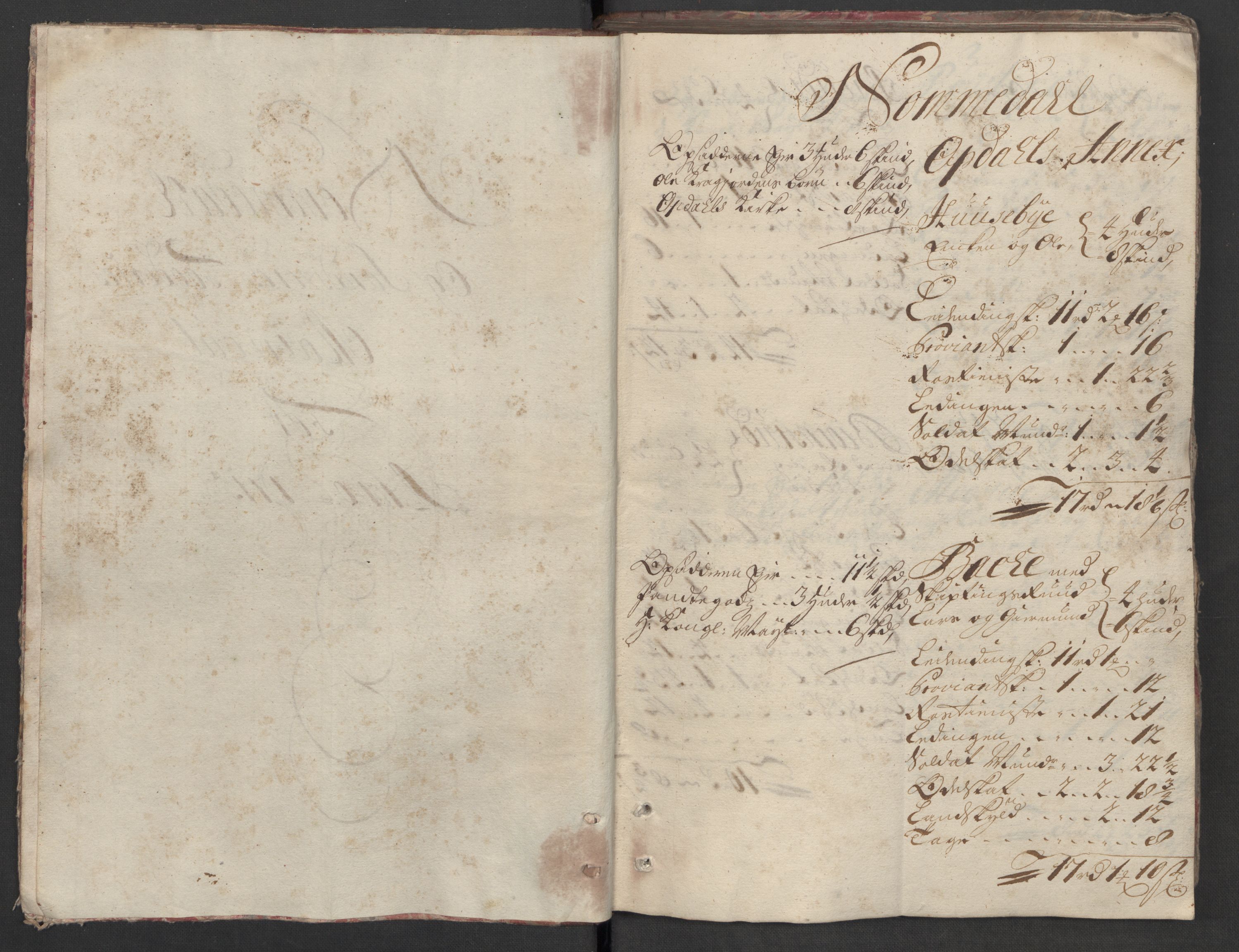 Rentekammeret inntil 1814, Reviderte regnskaper, Fogderegnskap, RA/EA-4092/R24/L1591: Fogderegnskap Numedal og Sandsvær, 1715, p. 23