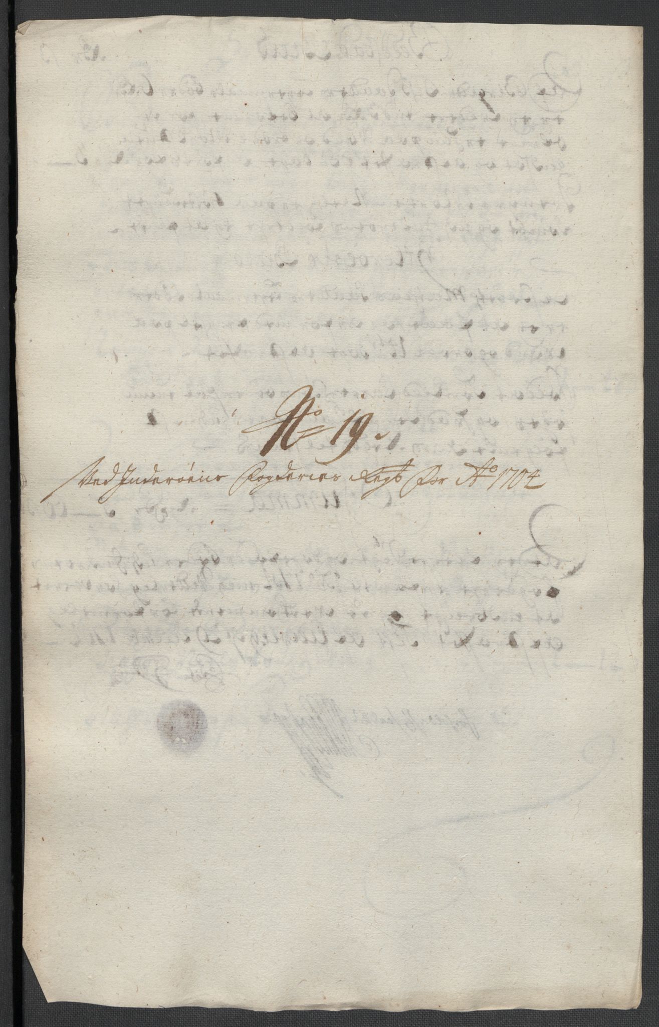 Rentekammeret inntil 1814, Reviderte regnskaper, Fogderegnskap, RA/EA-4092/R63/L4313: Fogderegnskap Inderøy, 1703-1704, p. 535