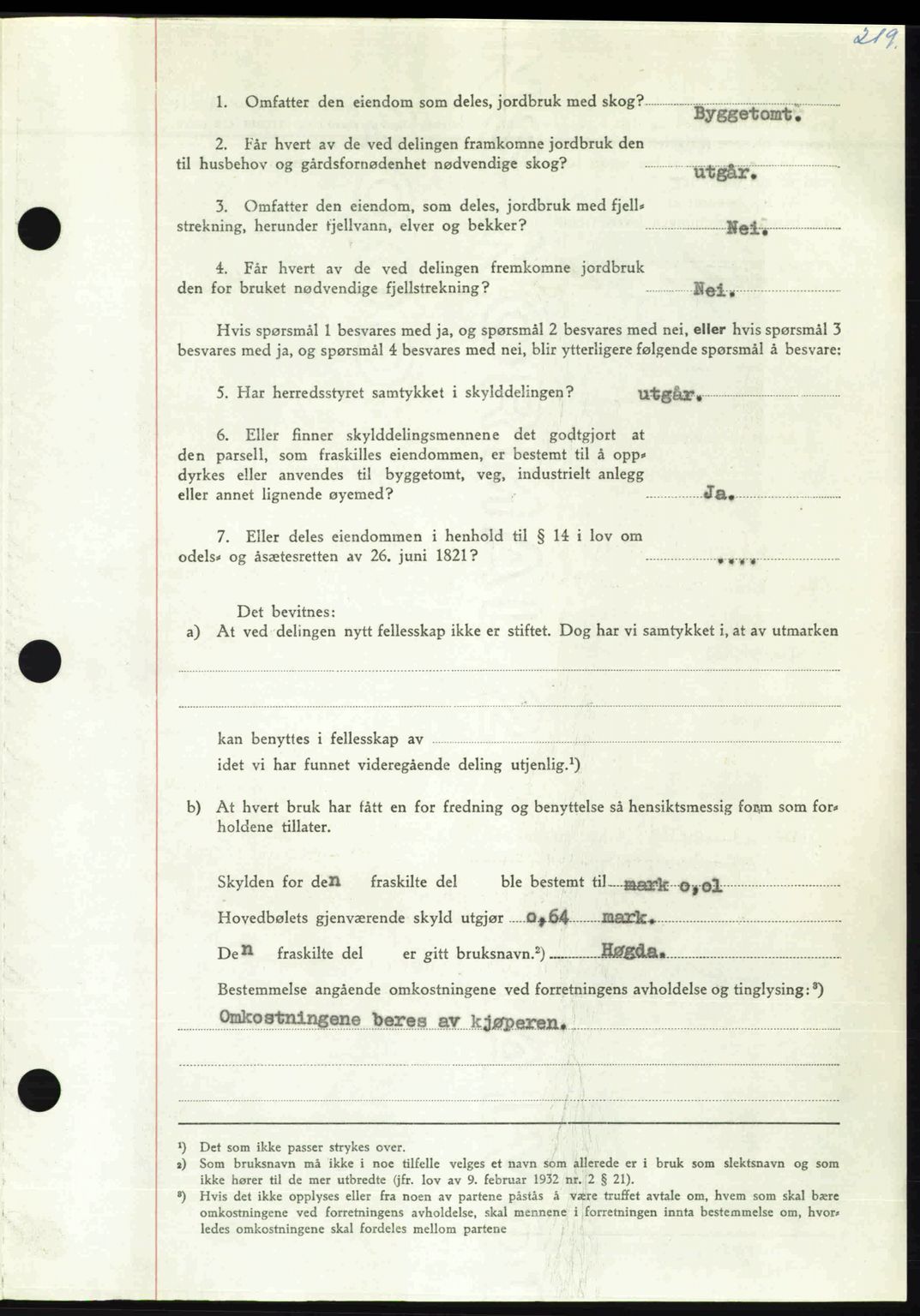 Nordmøre sorenskriveri, AV/SAT-A-4132/1/2/2Ca: Mortgage book no. A115, 1950-1950, Diary no: : 1638/1950