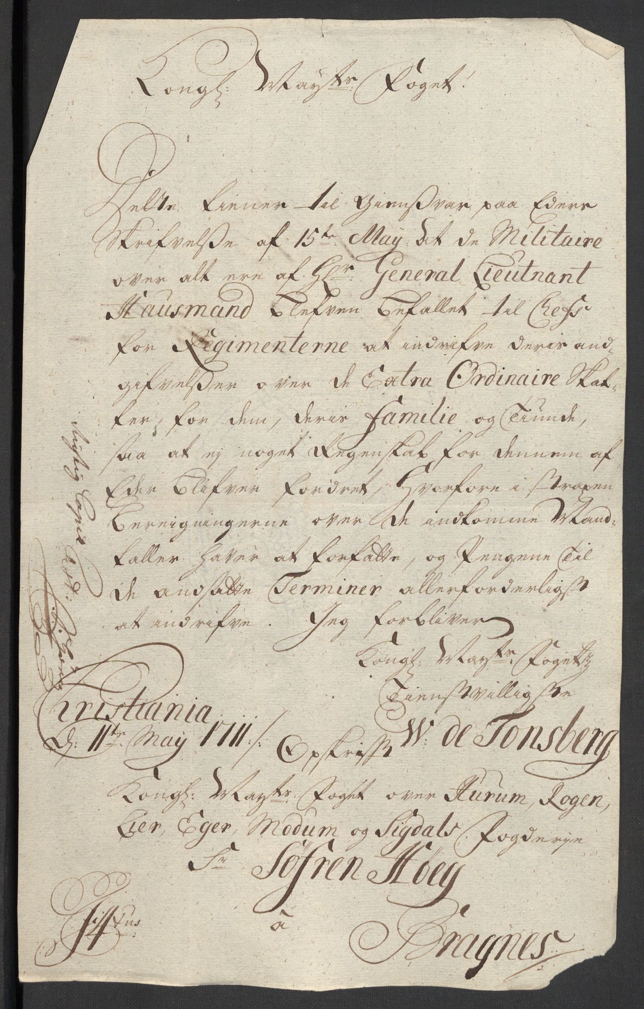 Rentekammeret inntil 1814, Reviderte regnskaper, Fogderegnskap, AV/RA-EA-4092/R31/L1705: Fogderegnskap Hurum, Røyken, Eiker, Lier og Buskerud, 1711, p. 414