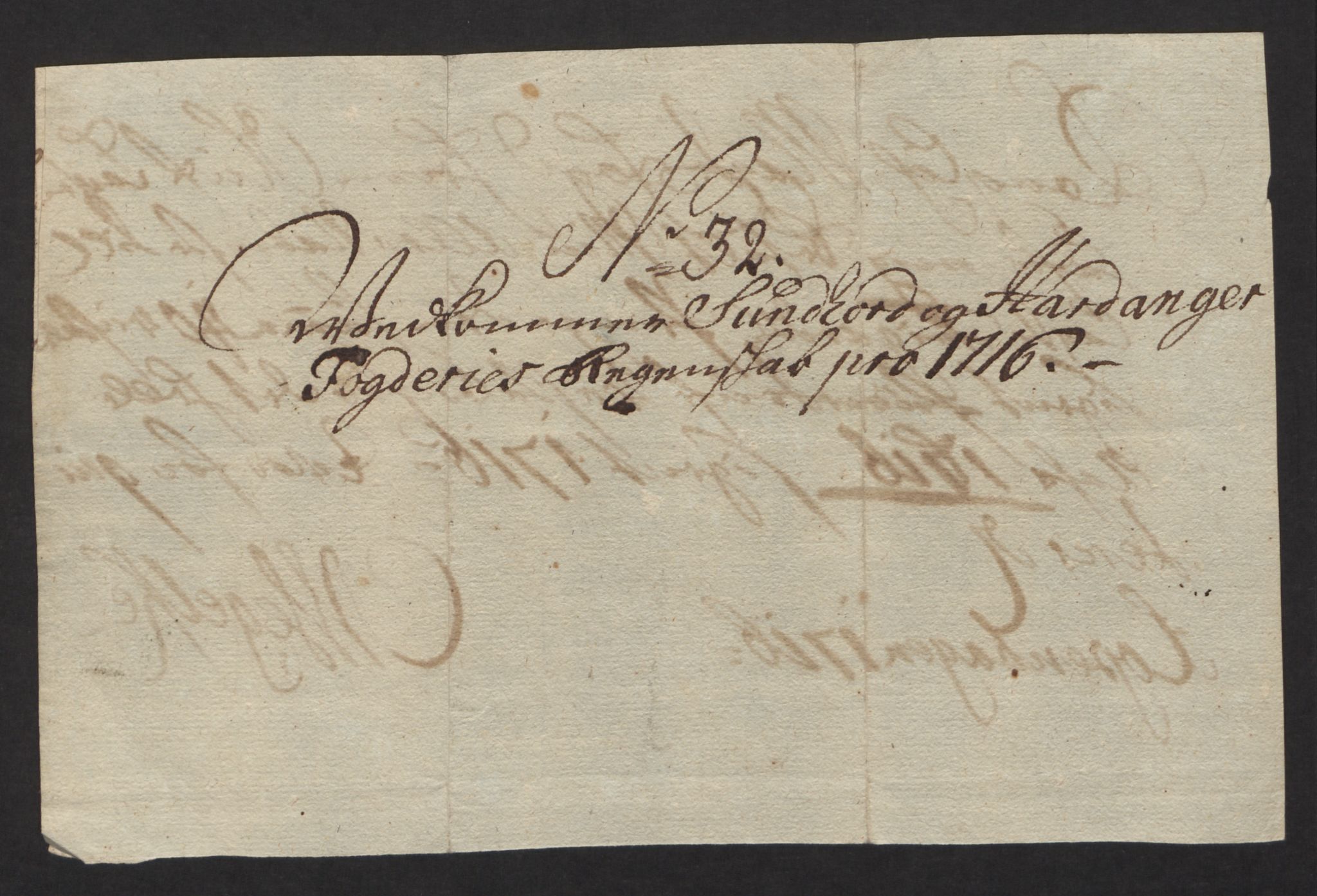 Rentekammeret inntil 1814, Reviderte regnskaper, Fogderegnskap, RA/EA-4092/R48/L2992: Fogderegnskap Sunnhordland og Hardanger, 1716, p. 155