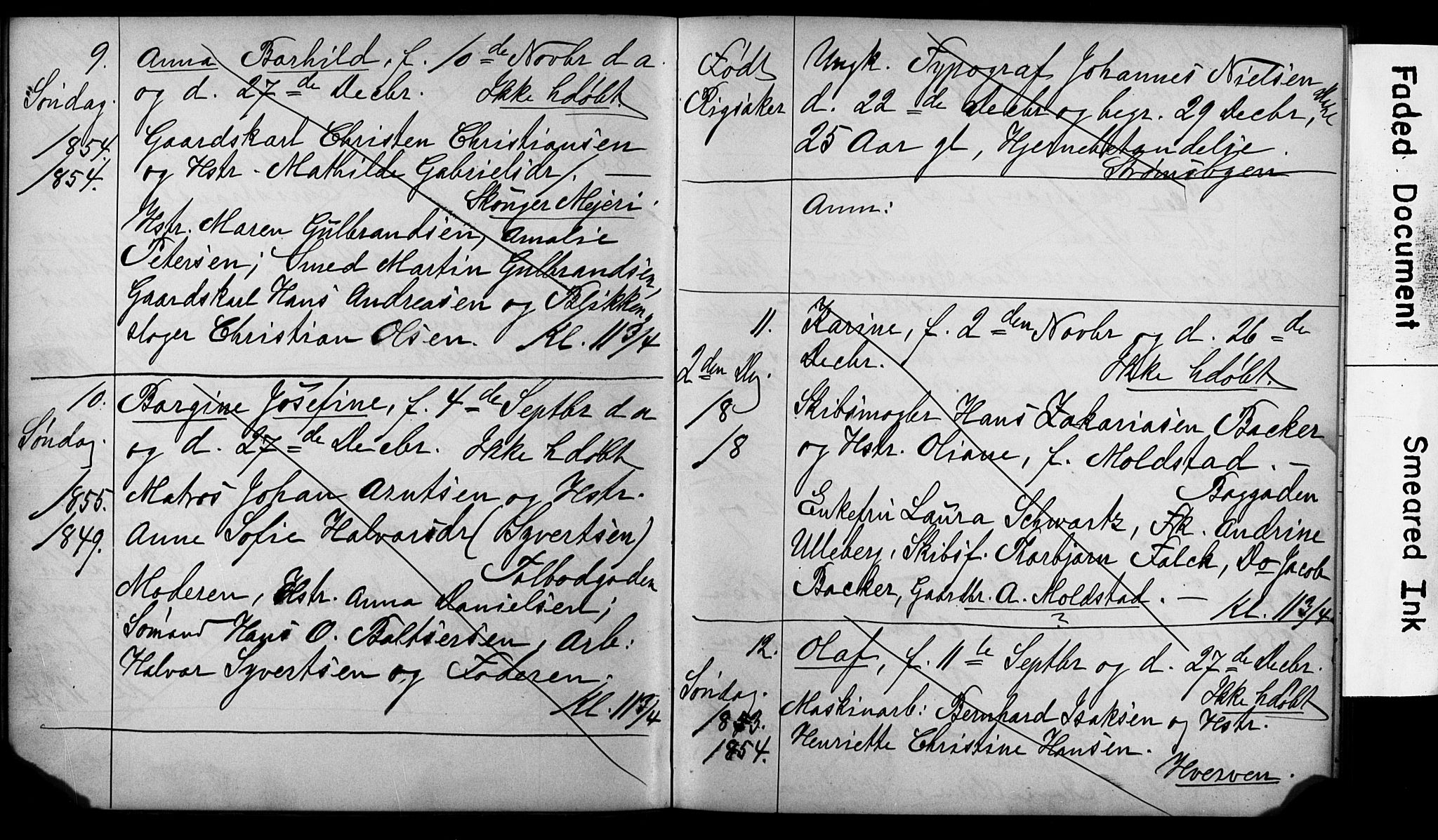 Strømsø kirkebøker, SAKO/A-246/Y/Ya/L0002: Parish register draft no. I 2, 1882-1886