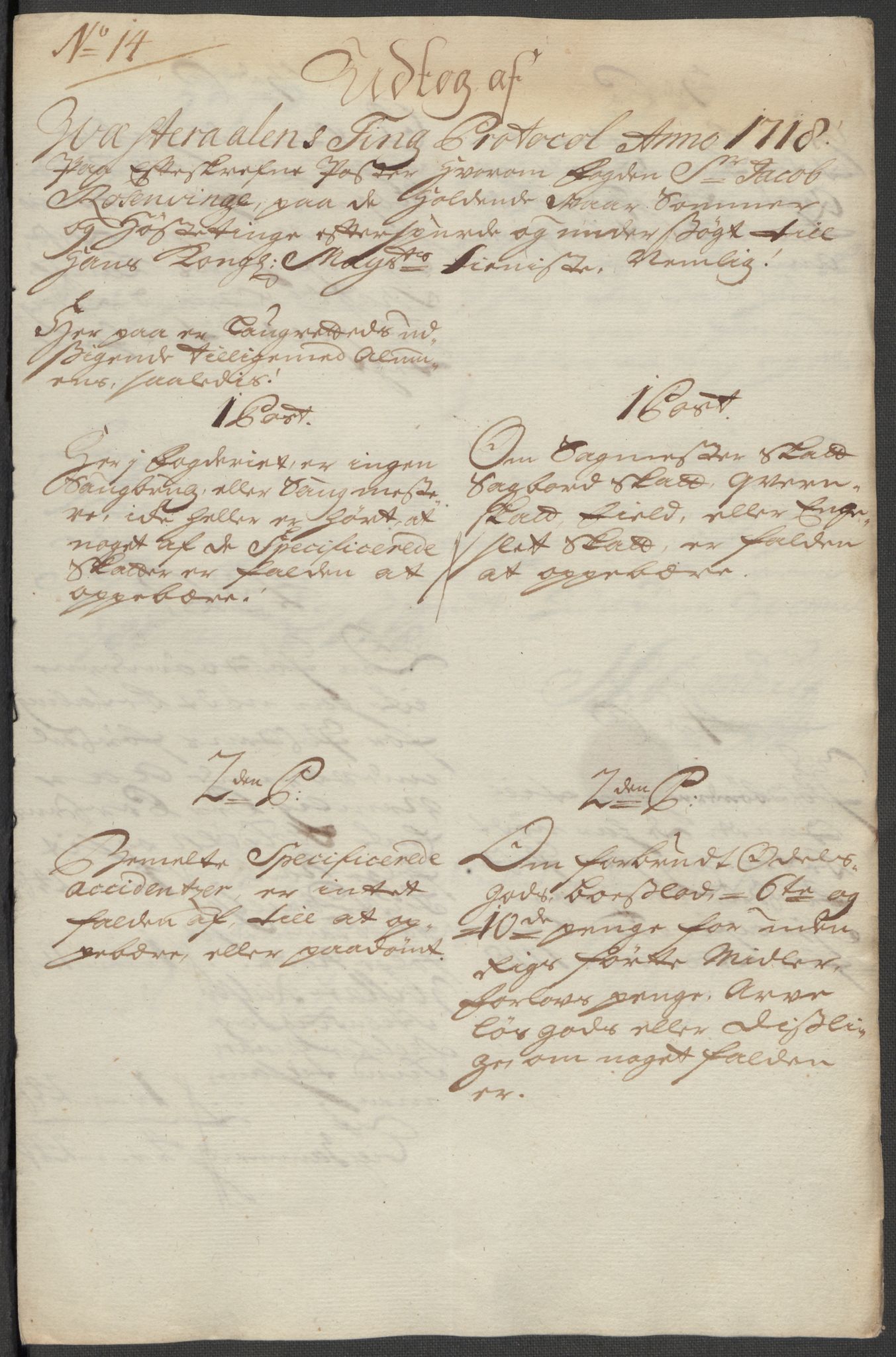 Rentekammeret inntil 1814, Reviderte regnskaper, Fogderegnskap, AV/RA-EA-4092/R67/L4684: Fogderegnskap Vesterålen, Andenes og Lofoten, 1718, p. 155