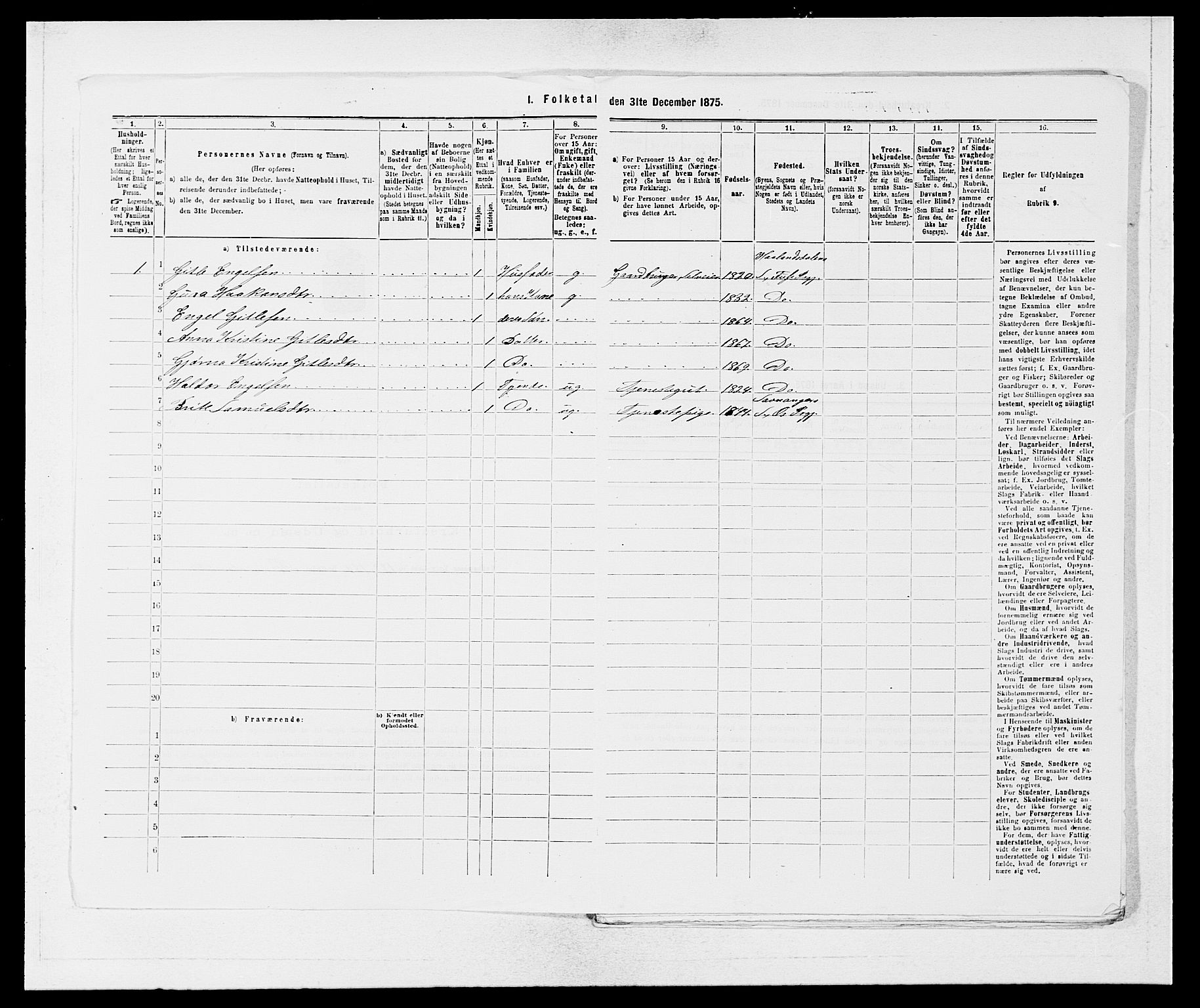 SAB, 1875 census for 1241P Fusa, 1875, p. 452