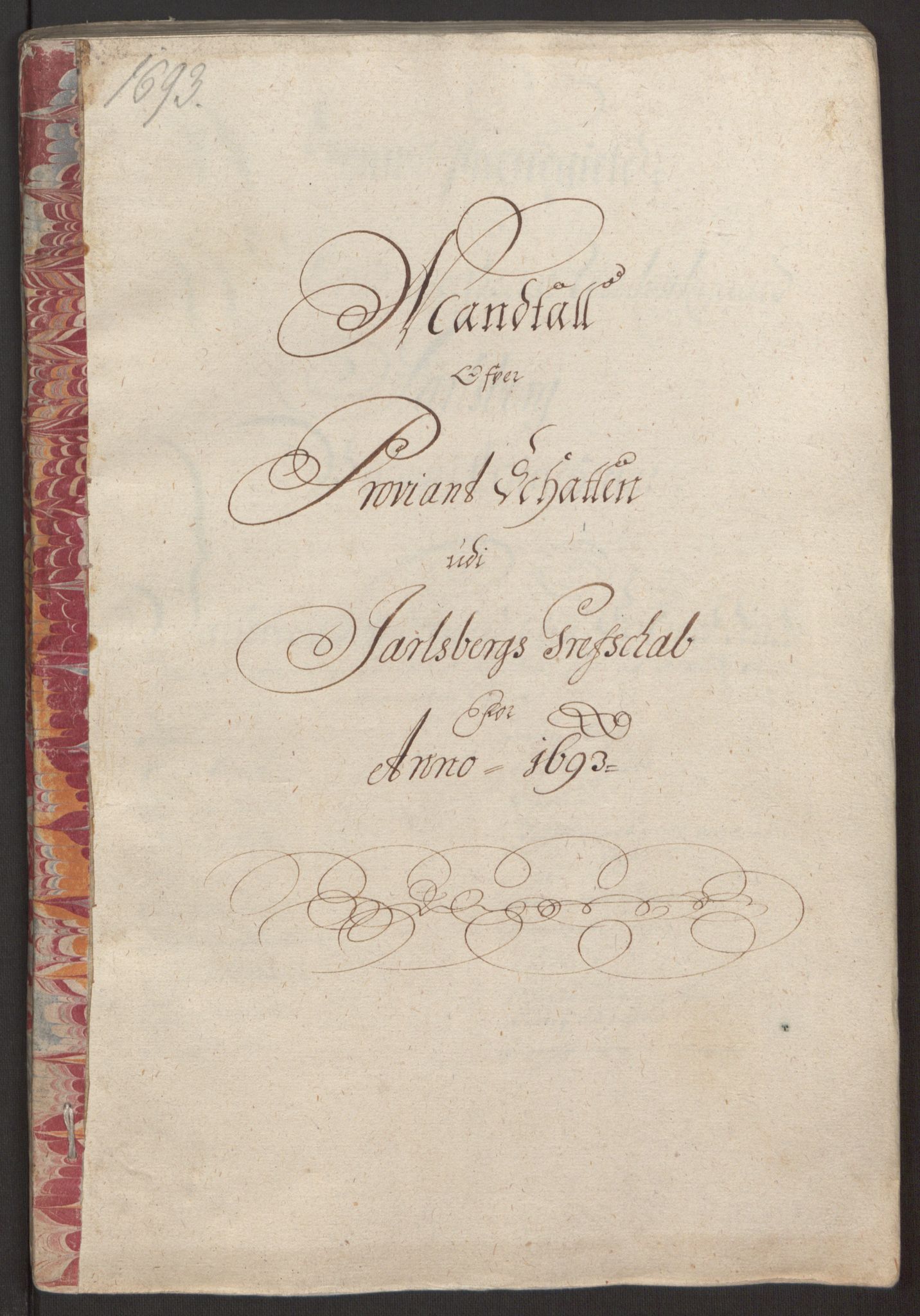 Rentekammeret inntil 1814, Reviderte regnskaper, Fogderegnskap, RA/EA-4092/R32/L1866: Fogderegnskap Jarlsberg grevskap, 1693, p. 84