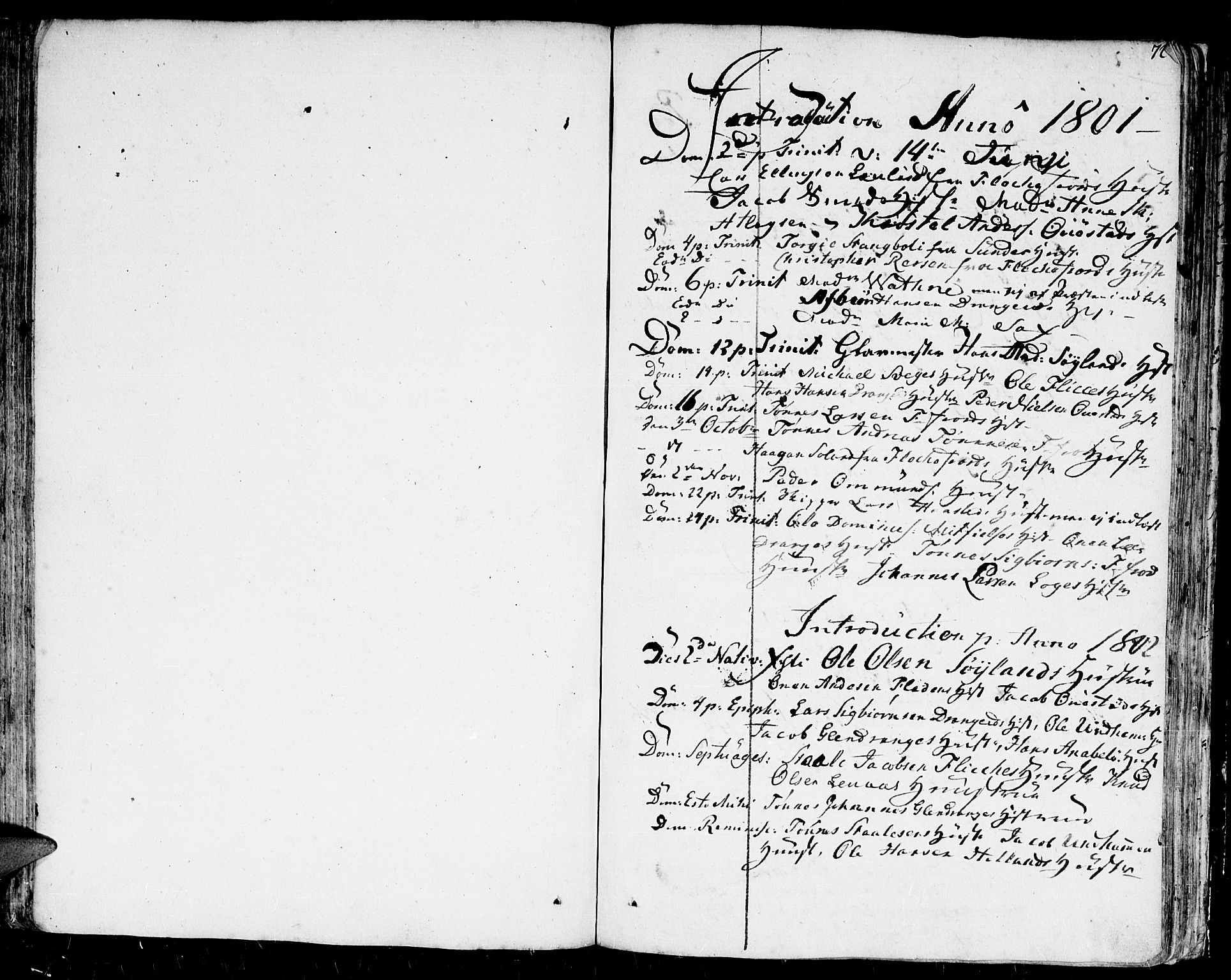 Flekkefjord sokneprestkontor, SAK/1111-0012/F/Fb/Fbc/L0002: Parish register (copy) no. B 2, 1801-1816, p. 72