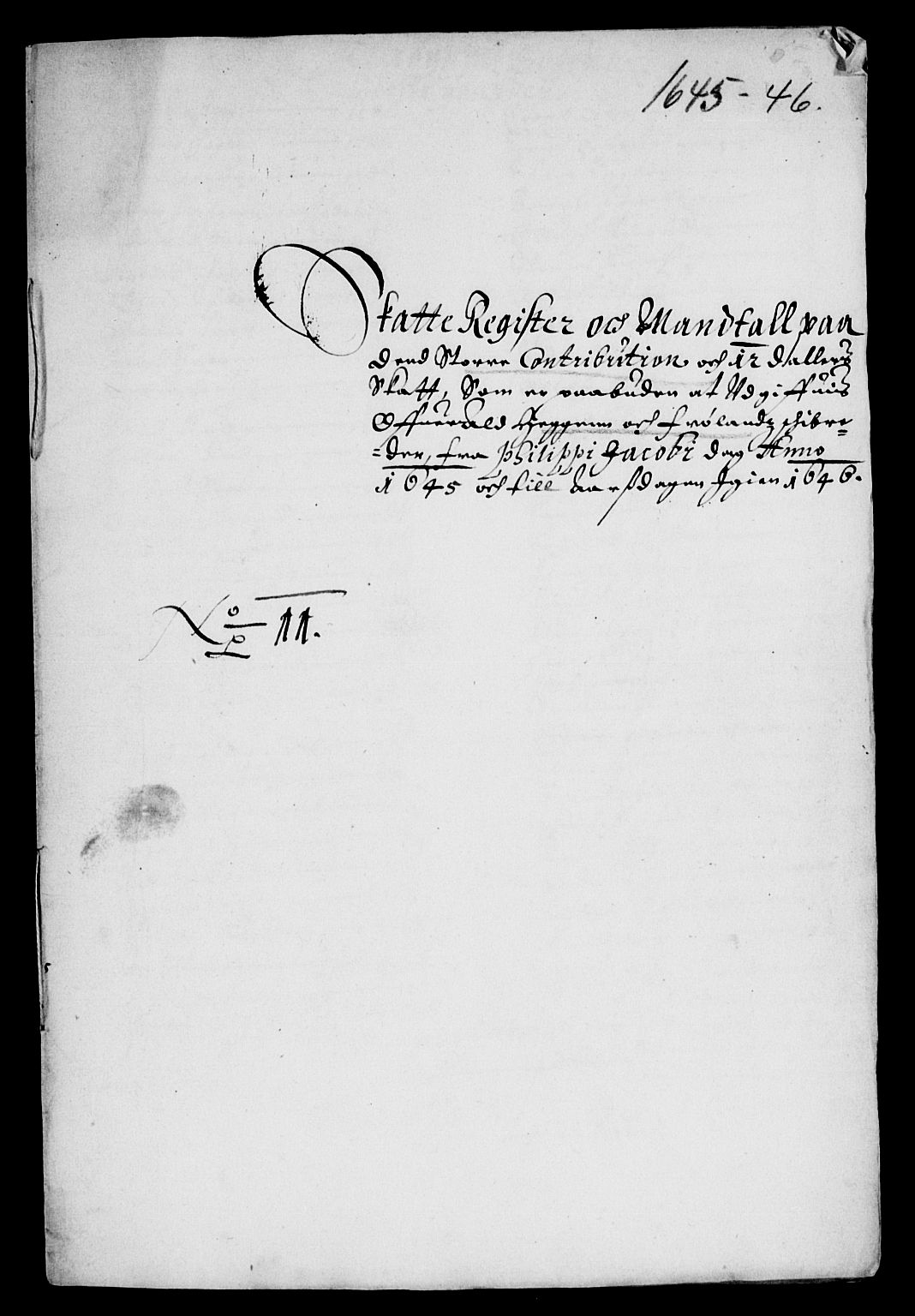 Rentekammeret inntil 1814, Reviderte regnskaper, Lensregnskaper, AV/RA-EA-5023/R/Rb/Rba/L0185: Akershus len, 1645-1646