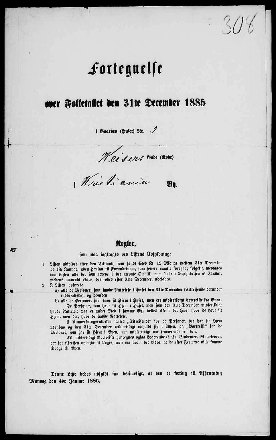 RA, 1885 census for 0301 Kristiania, 1885, p. 2402