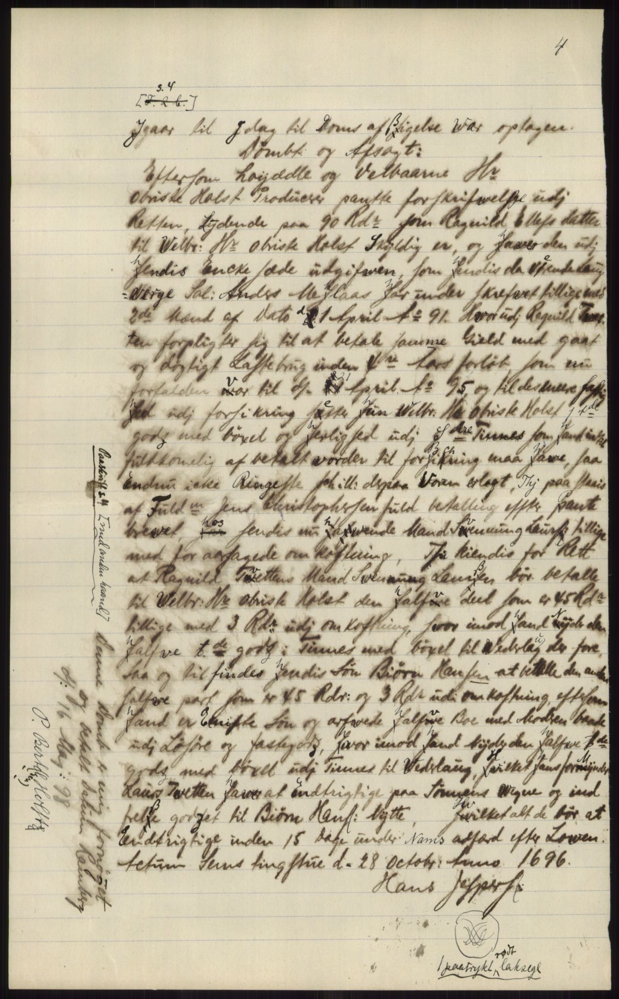 Samlinger til kildeutgivelse, Diplomavskriftsamlingen, AV/RA-EA-4053/H/Ha, p. 1709
