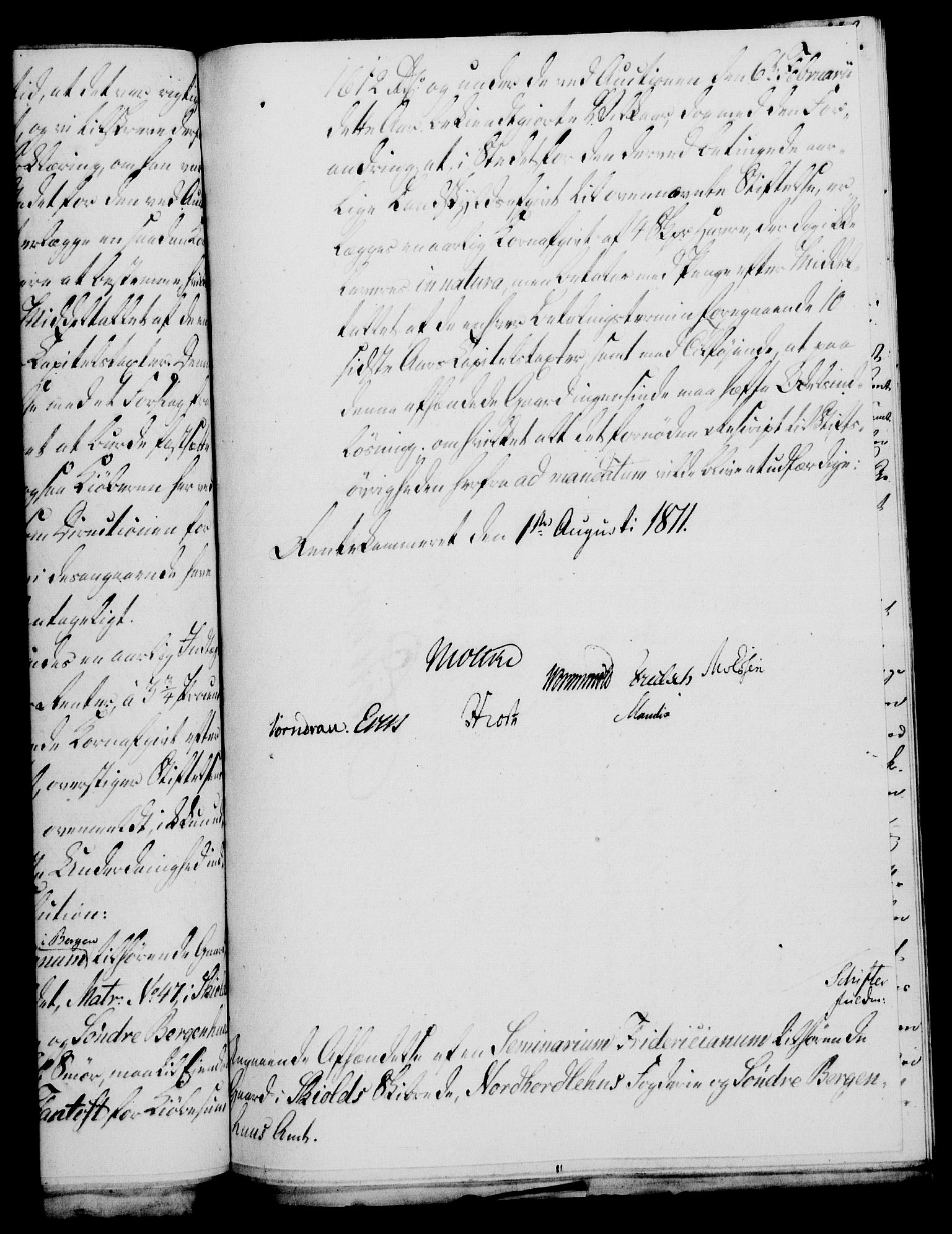 Rentekammeret, Kammerkanselliet, RA/EA-3111/G/Gf/Gfa/L0093: Norsk relasjons- og resolusjonsprotokoll (merket RK 52.93), 1811, p. 460