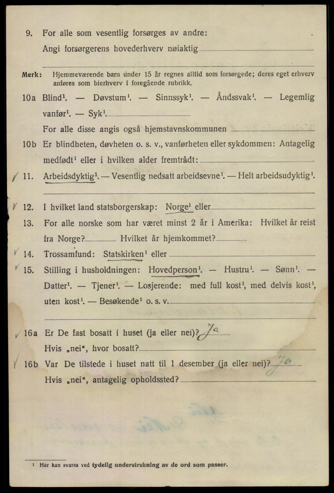 SAO, 1920 census for Kristiania, 1920, p. 209540