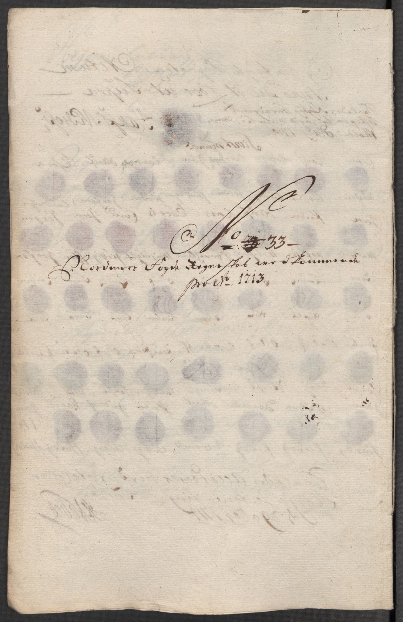 Rentekammeret inntil 1814, Reviderte regnskaper, Fogderegnskap, AV/RA-EA-4092/R56/L3747: Fogderegnskap Nordmøre, 1713, p. 206