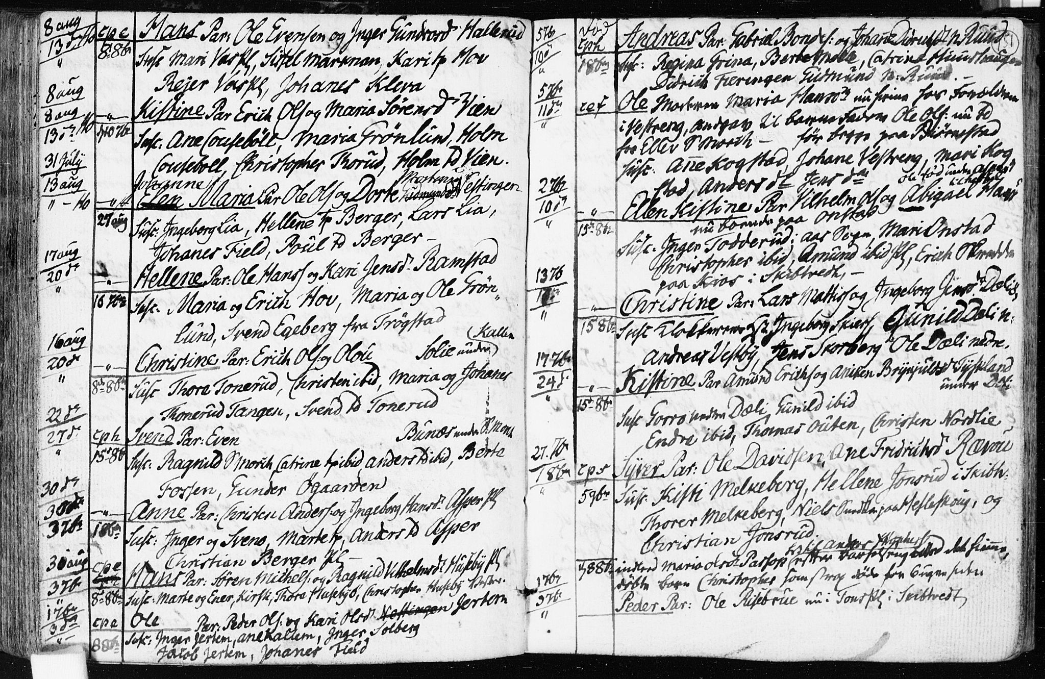 Spydeberg prestekontor Kirkebøker, AV/SAO-A-10924/F/Fa/L0003: Parish register (official) no. I 3, 1778-1814, p. 151