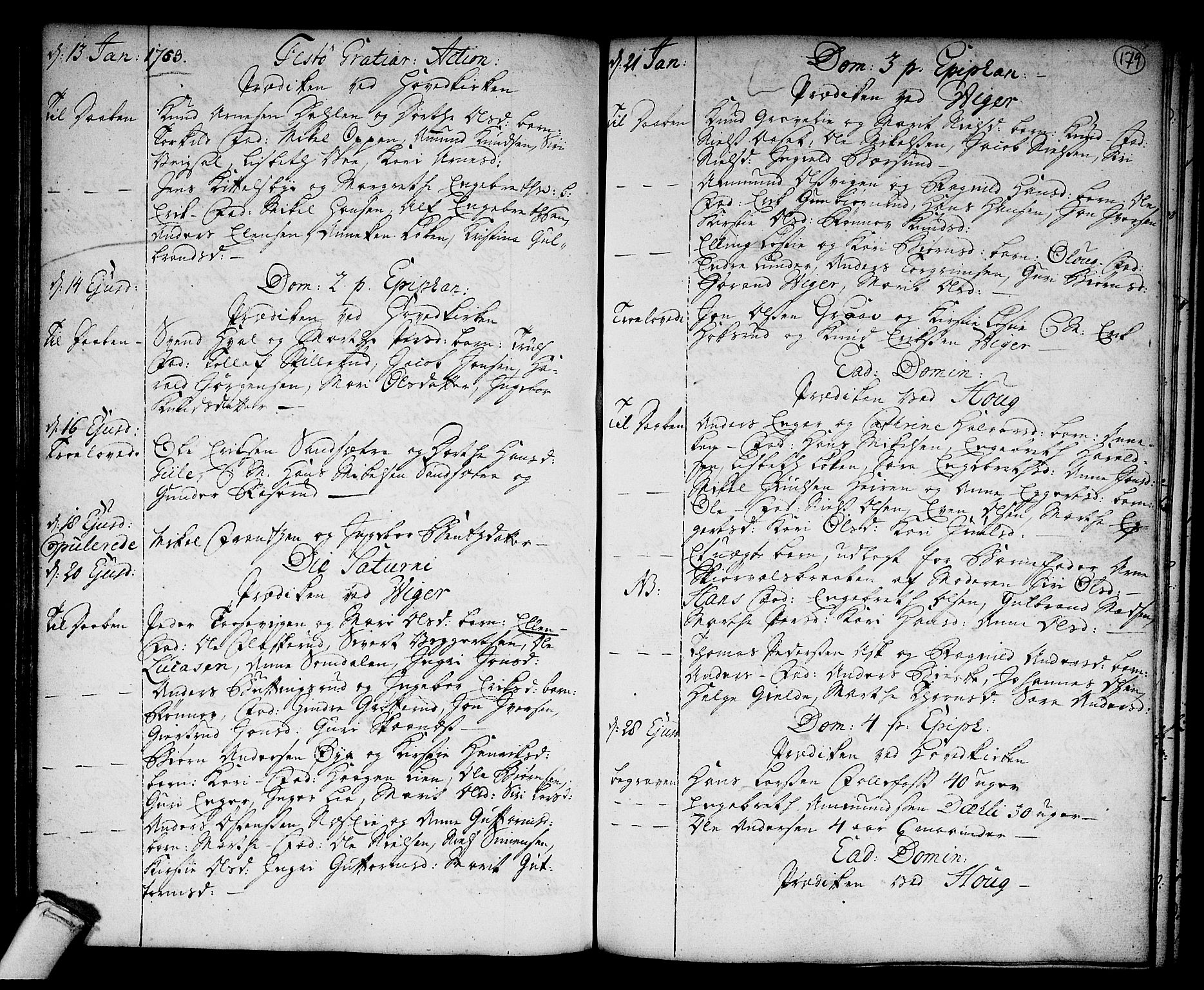 Norderhov kirkebøker, AV/SAKO-A-237/F/Fa/L0003a: Parish register (official) no. 3, 1740-1757, p. 179