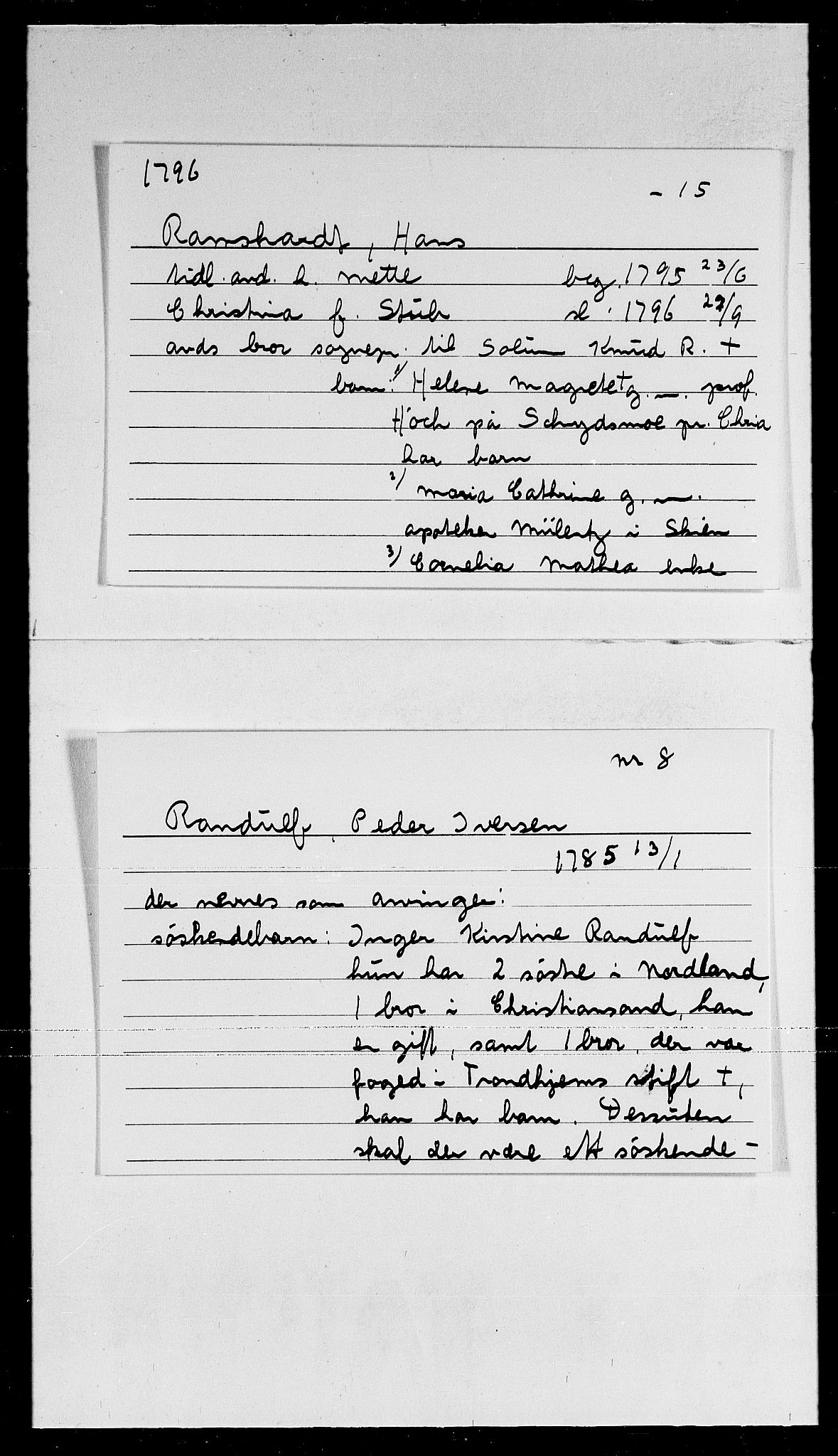 Byfogd og Byskriver i Bergen, AV/SAB-A-3401/06/06Ea, 1782-1796, p. 2993