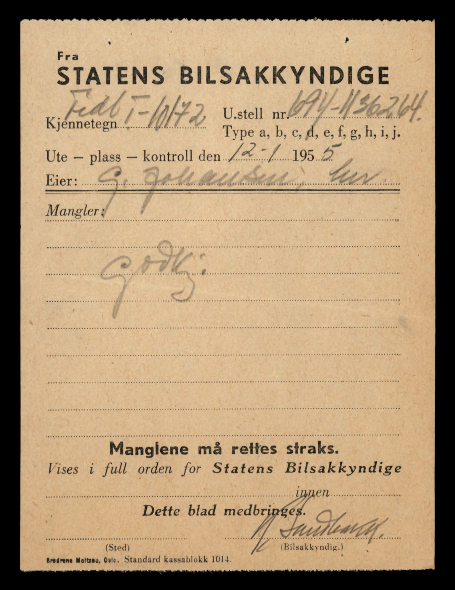 Møre og Romsdal vegkontor - Ålesund trafikkstasjon, AV/SAT-A-4099/F/Fe/L0018: Registreringskort for kjøretøy T 10091 - T 10227, 1927-1998, p. 1615