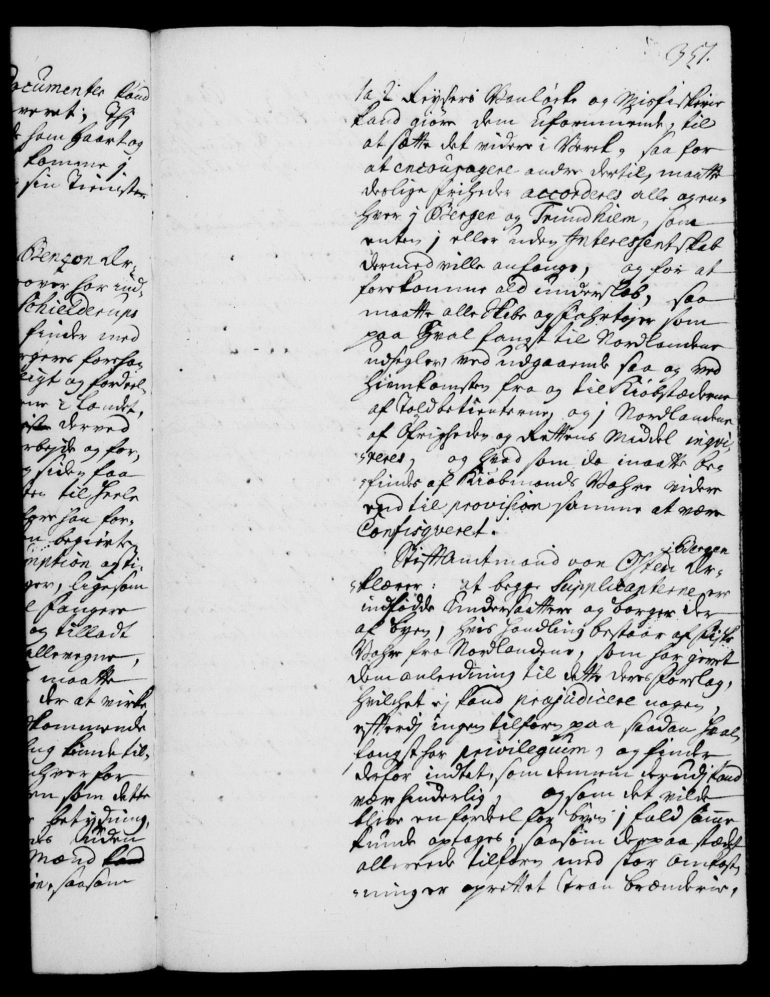 Rentekammeret, Kammerkanselliet, RA/EA-3111/G/Gh/Gha/L0013: Norsk ekstraktmemorialprotokoll (merket RK 53.58), 1731, p. 351