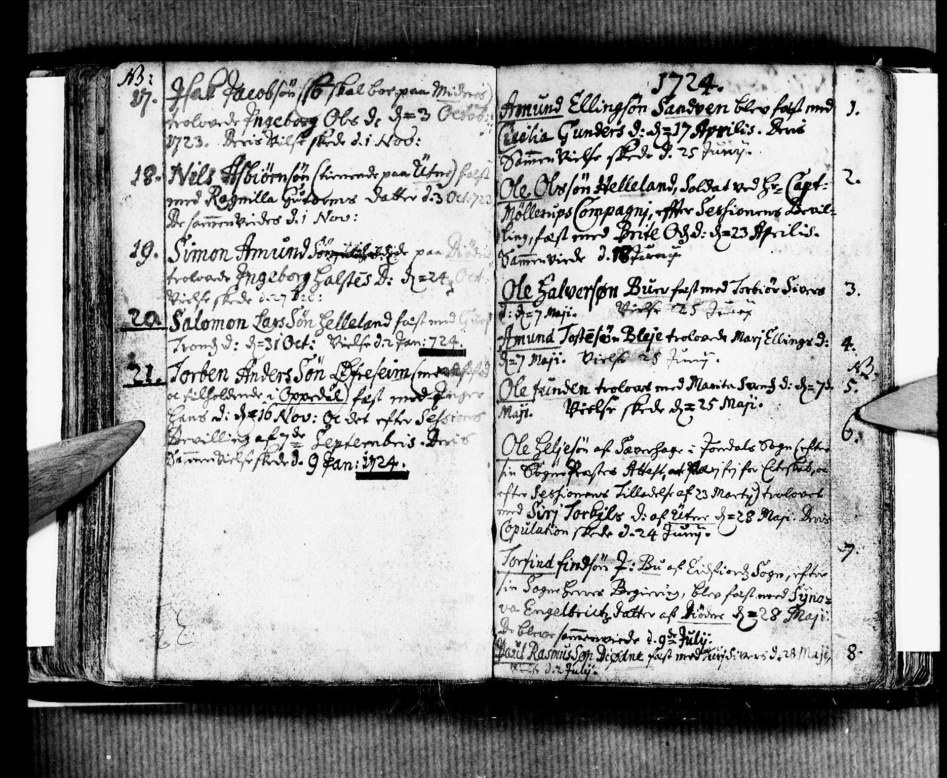 Ullensvang sokneprestembete, SAB/A-78701/H/Haa: Parish register (official) no. A 2, 1669-1732