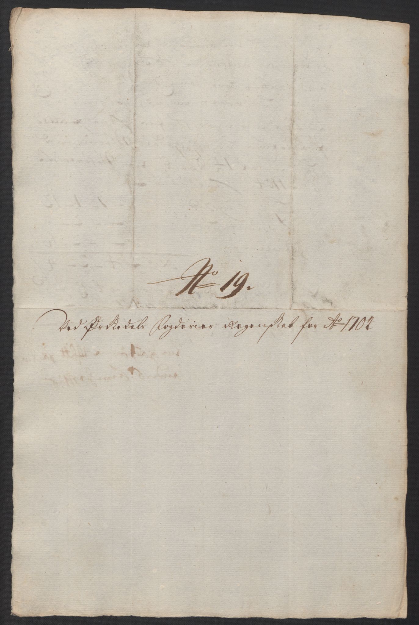 Rentekammeret inntil 1814, Reviderte regnskaper, Fogderegnskap, RA/EA-4092/R60/L3954: Fogderegnskap Orkdal og Gauldal, 1704, p. 194