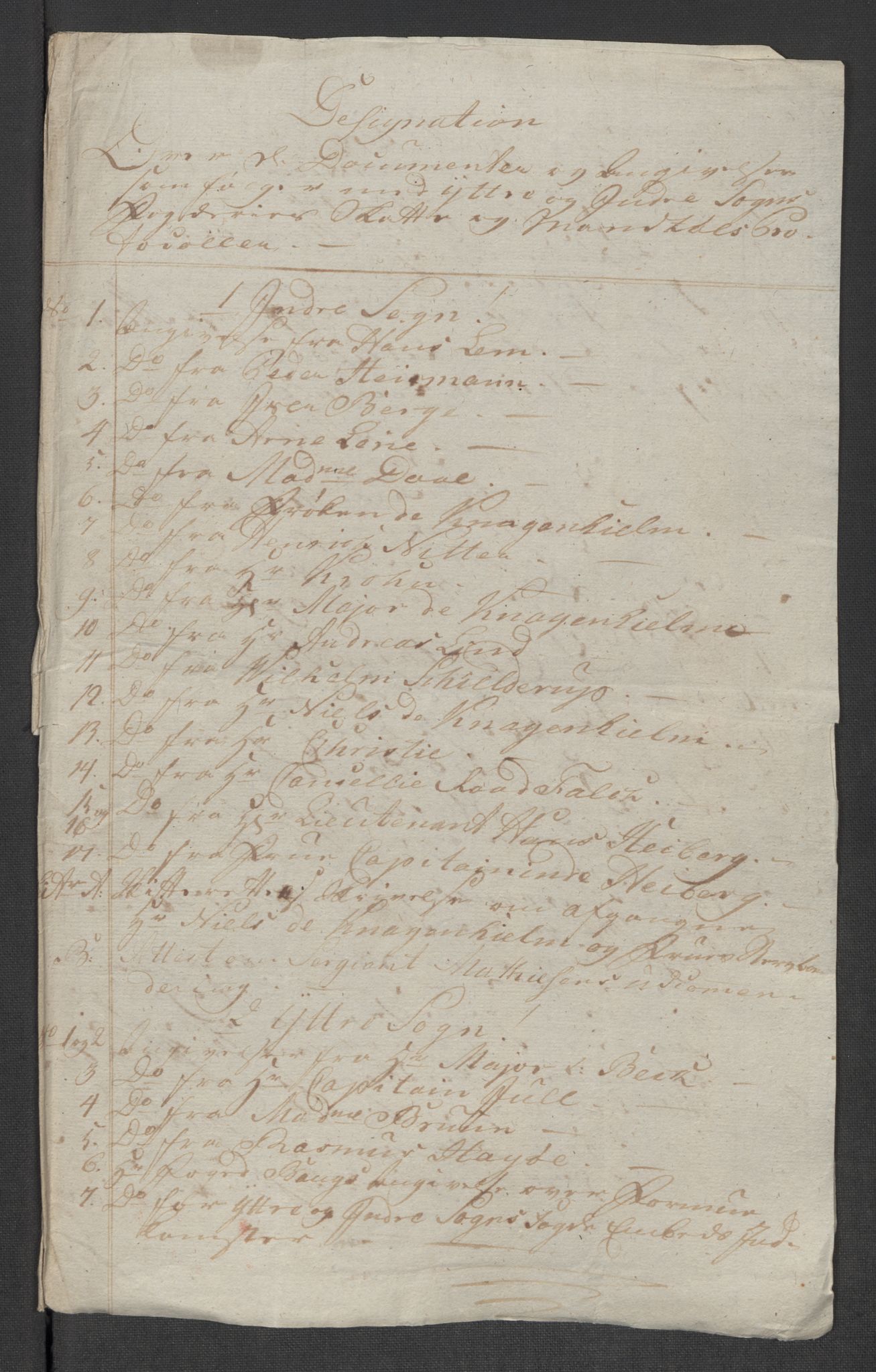 Rentekammeret inntil 1814, Reviderte regnskaper, Mindre regnskaper, RA/EA-4068/Rf/Rfe/L0056:  Ytre og Indre Sogn fogderi, 1789, p. 9