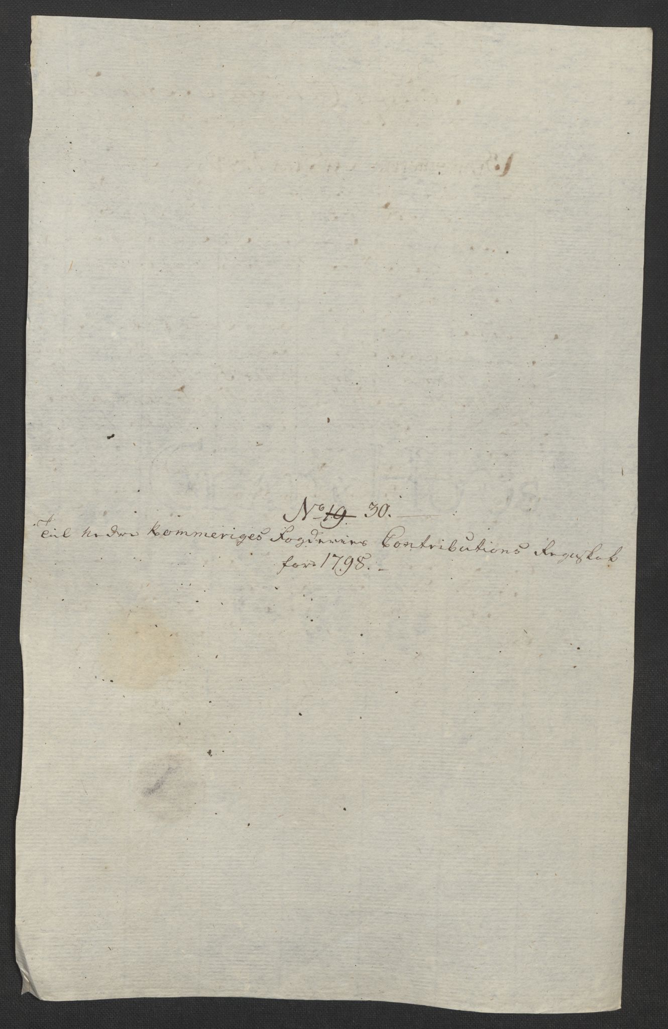 Rentekammeret inntil 1814, Reviderte regnskaper, Fogderegnskap, AV/RA-EA-4092/R11/L0674: Fogderegnskap Nedre Romerike, 1798, p. 149