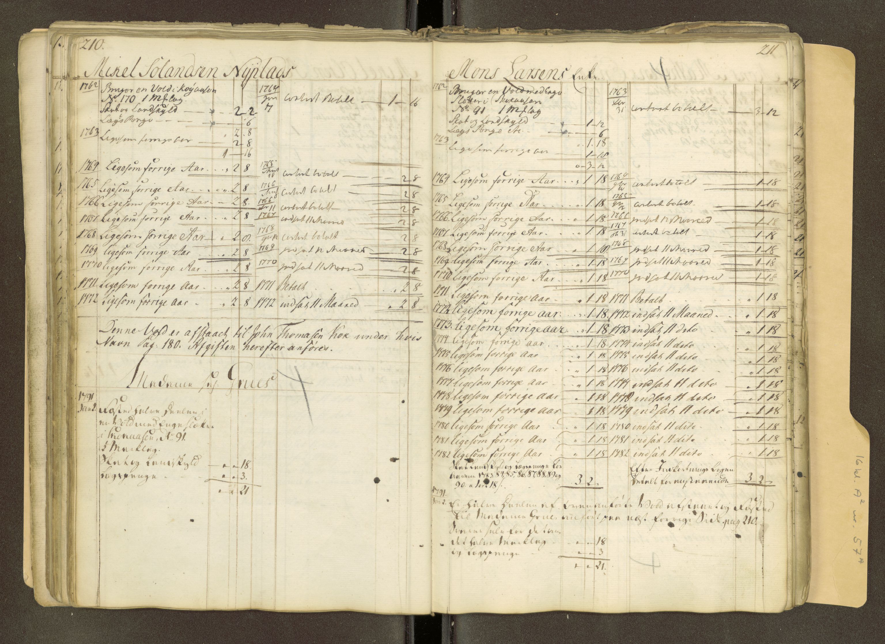 Røros kobberverk, AV/SAT-PA-0211/1/16/16A2/L0018: Jordegodset i det hele vedkommende, 1739-1828, p. 119