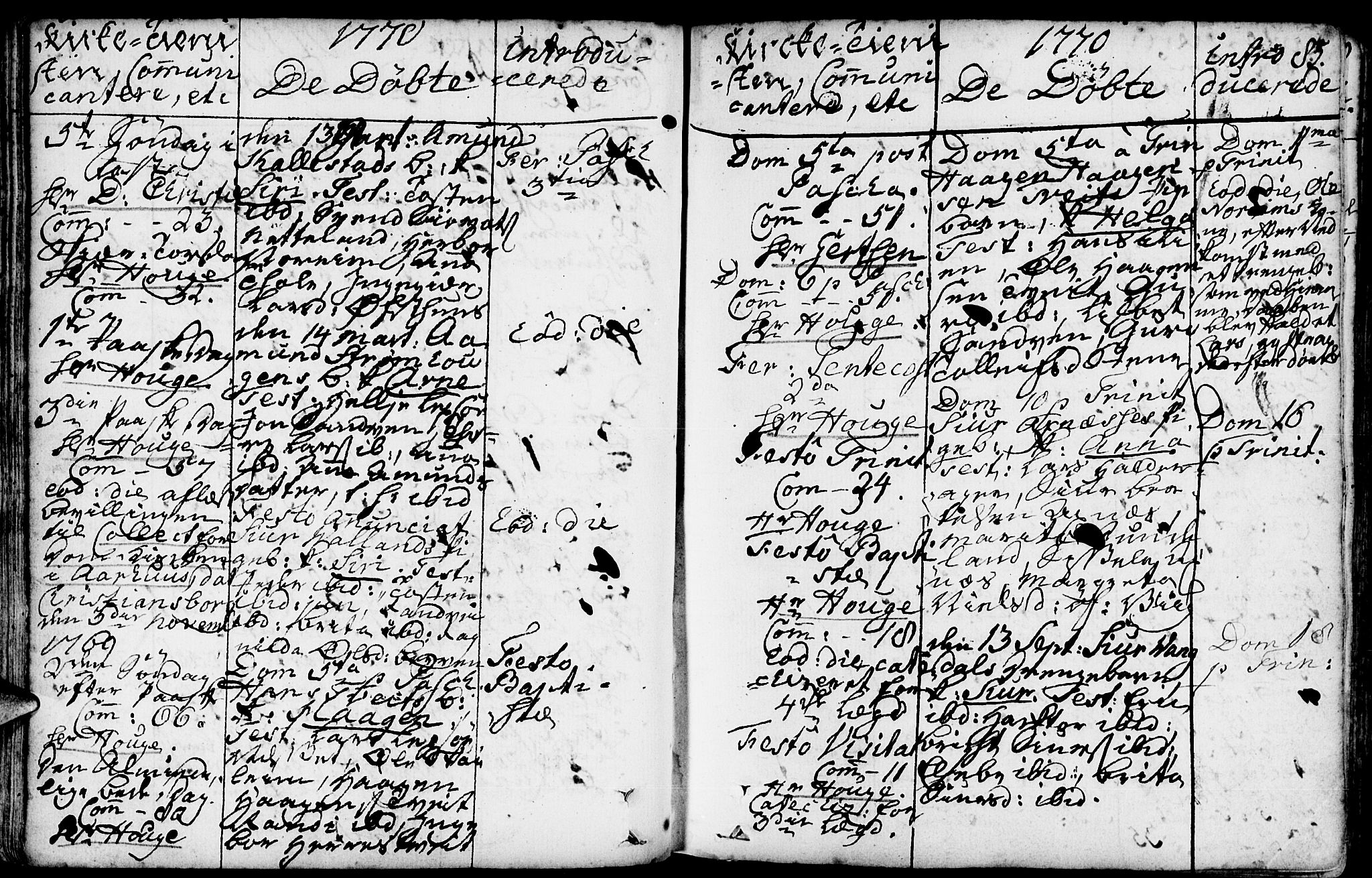 Kvam sokneprestembete, SAB/A-76201/H/Haa: Parish register (official) no. A 3, 1743-1795, p. 85