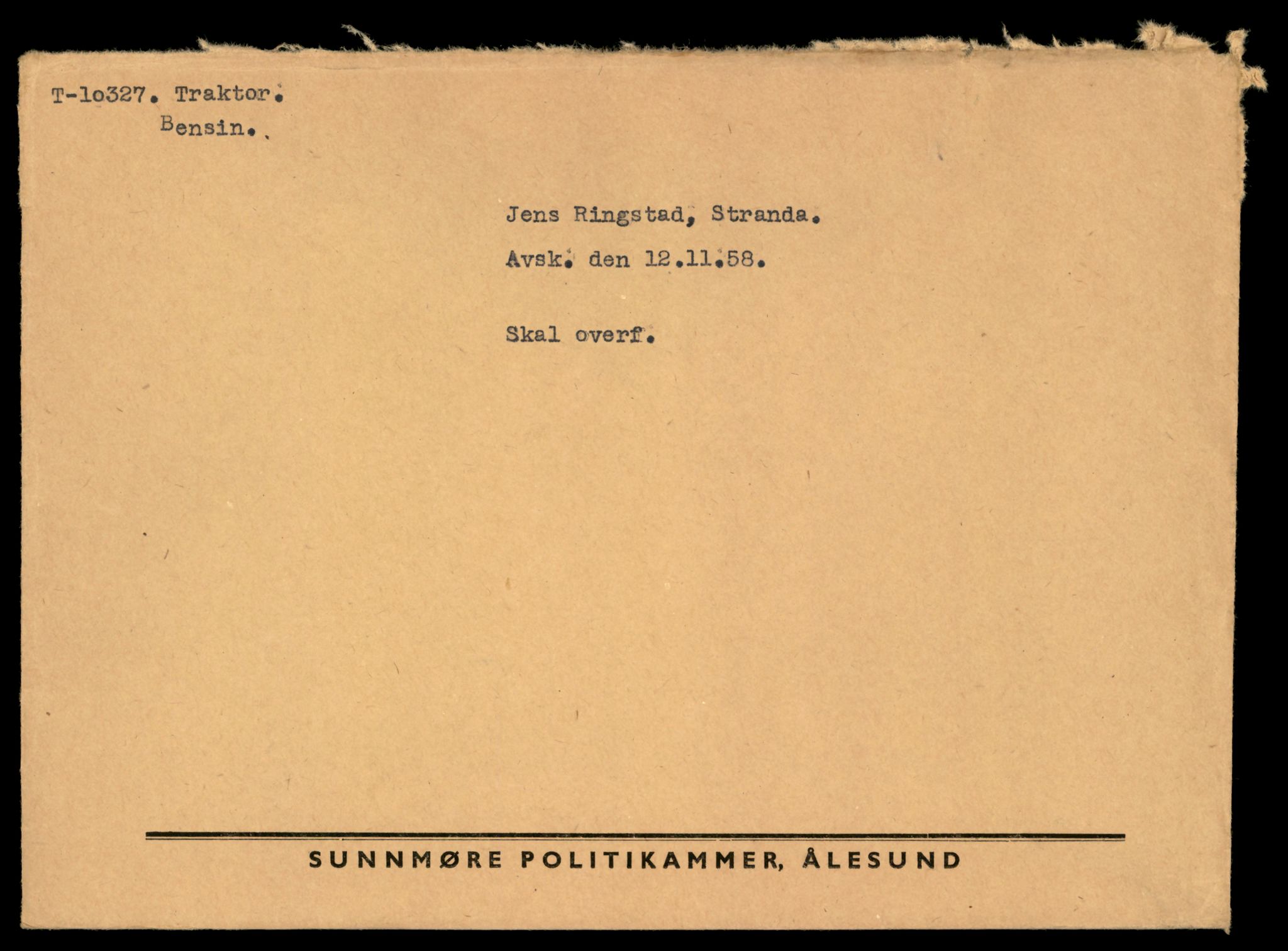 Møre og Romsdal vegkontor - Ålesund trafikkstasjon, AV/SAT-A-4099/F/Fe/L0019: Registreringskort for kjøretøy T 10228 - T 10350, 1927-1998, p. 2415