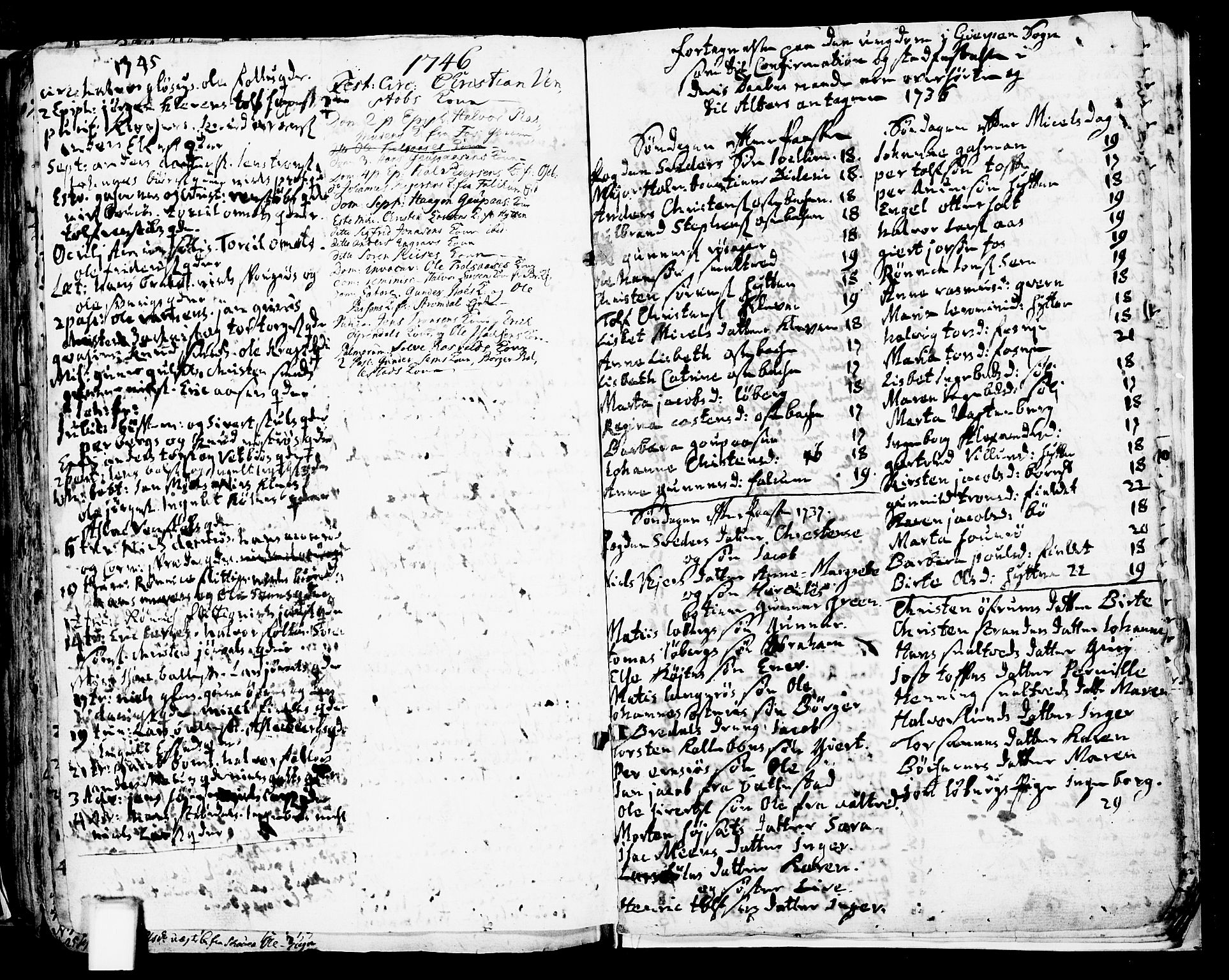 Gjerpen kirkebøker, SAKO/A-265/F/Fa/L0001: Parish register (official) no. I 1, 1681-1746