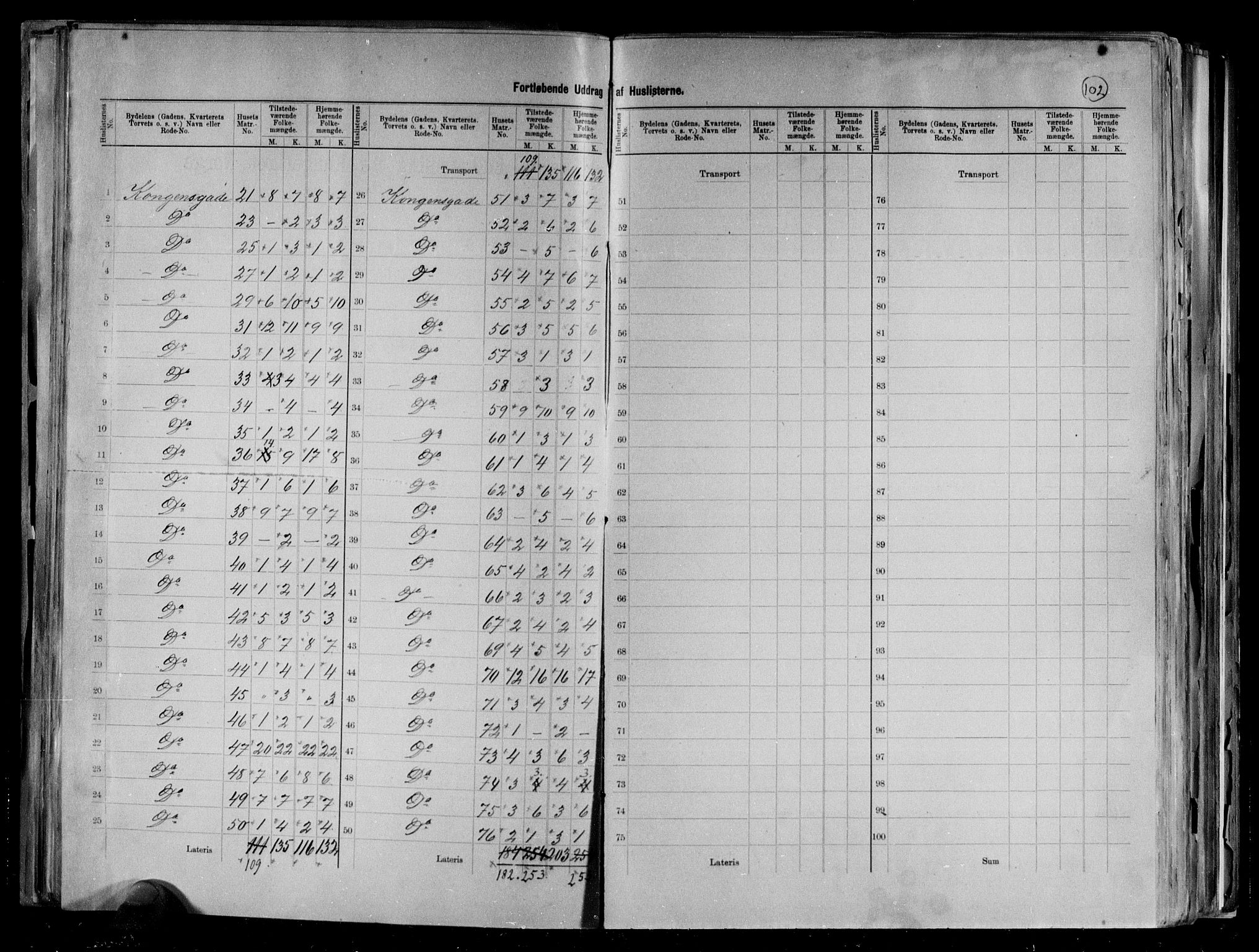 RA, 1891 census for 1001 Kristiansand, 1891, p. 12