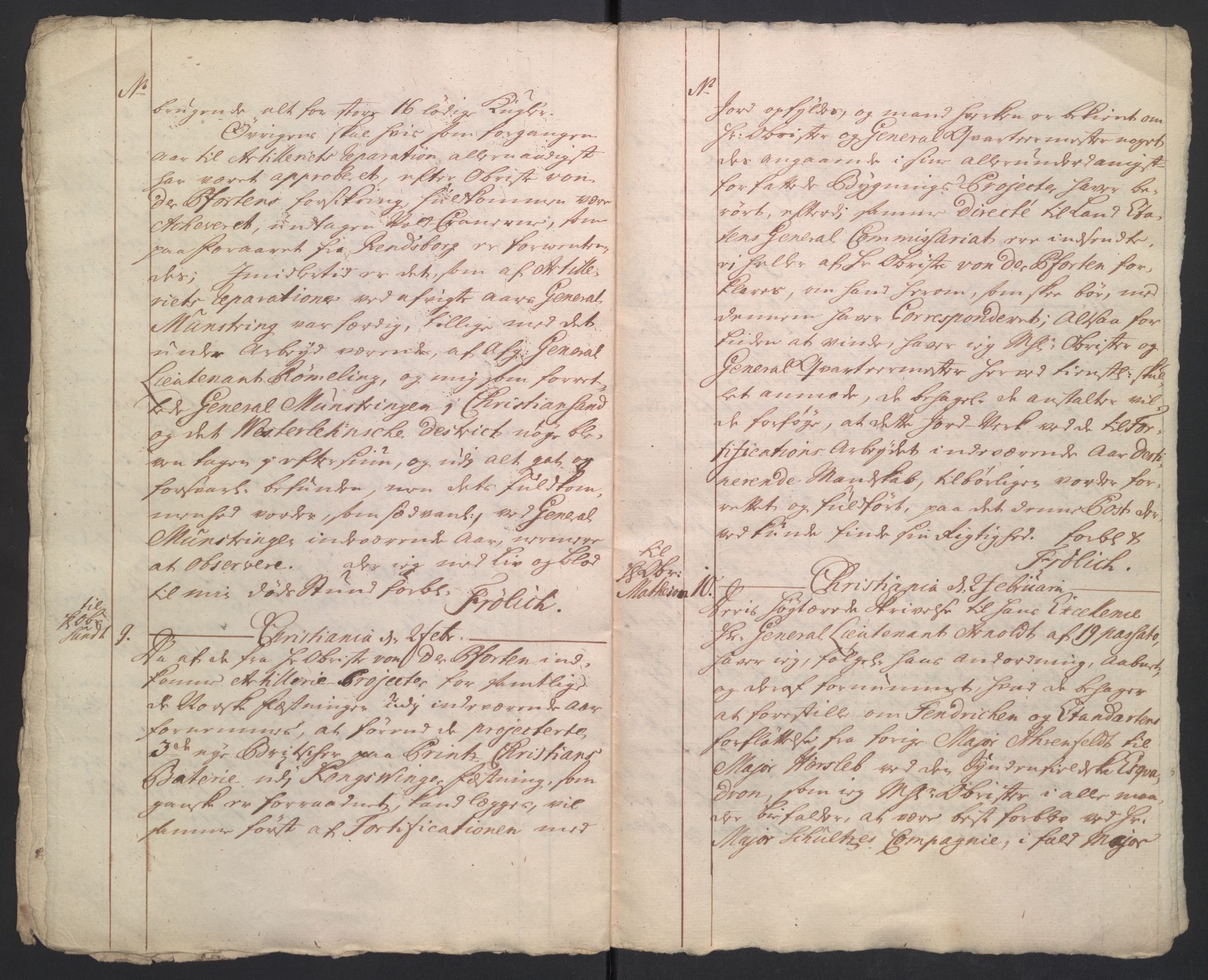 Kommanderende general (KG I) med Det norske krigsdirektorium, AV/RA-EA-5419/B/L0017: Kommanderende generals kopibok, 1737