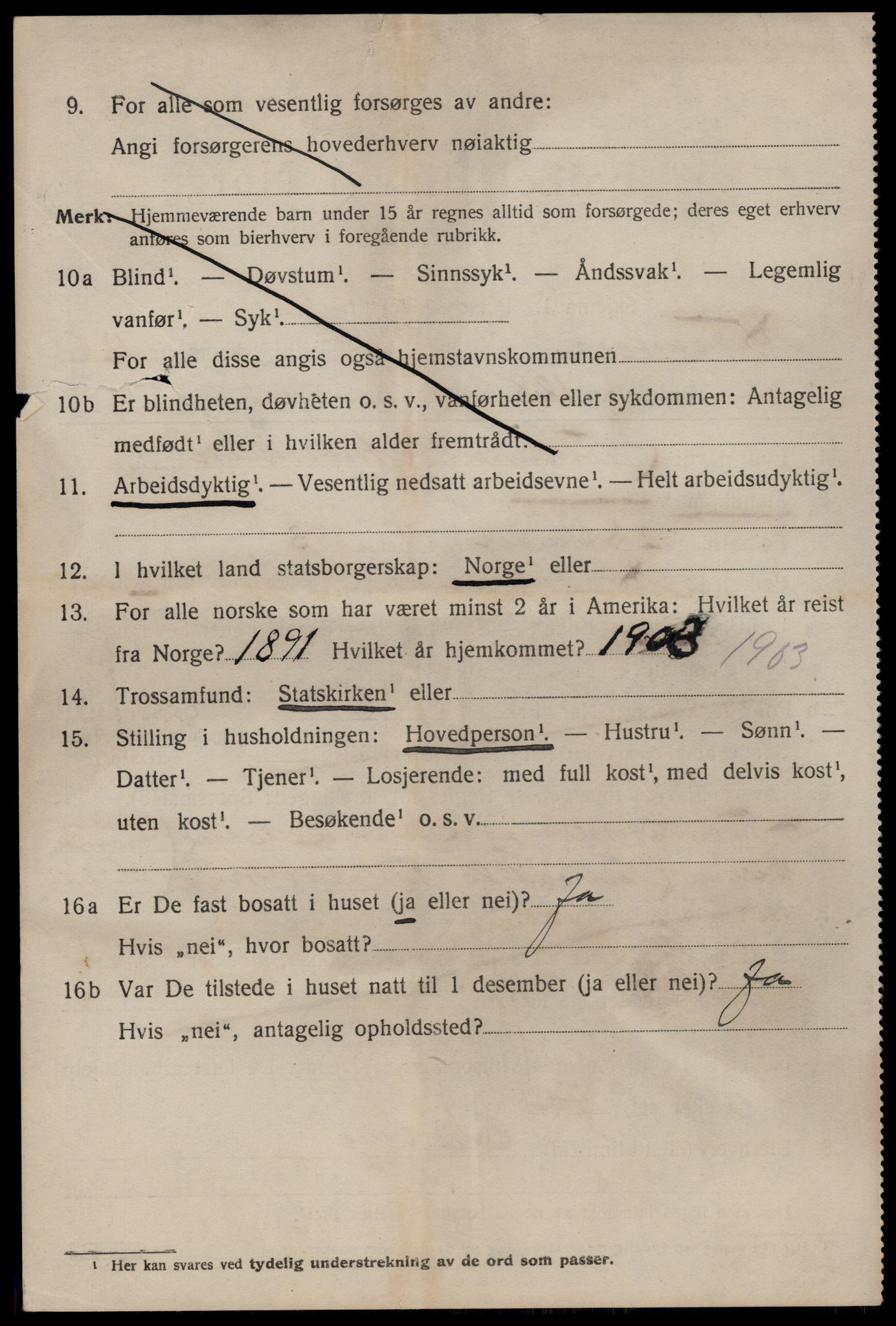 SAST, 1920 census for Stavanger, 1920, p. 79049