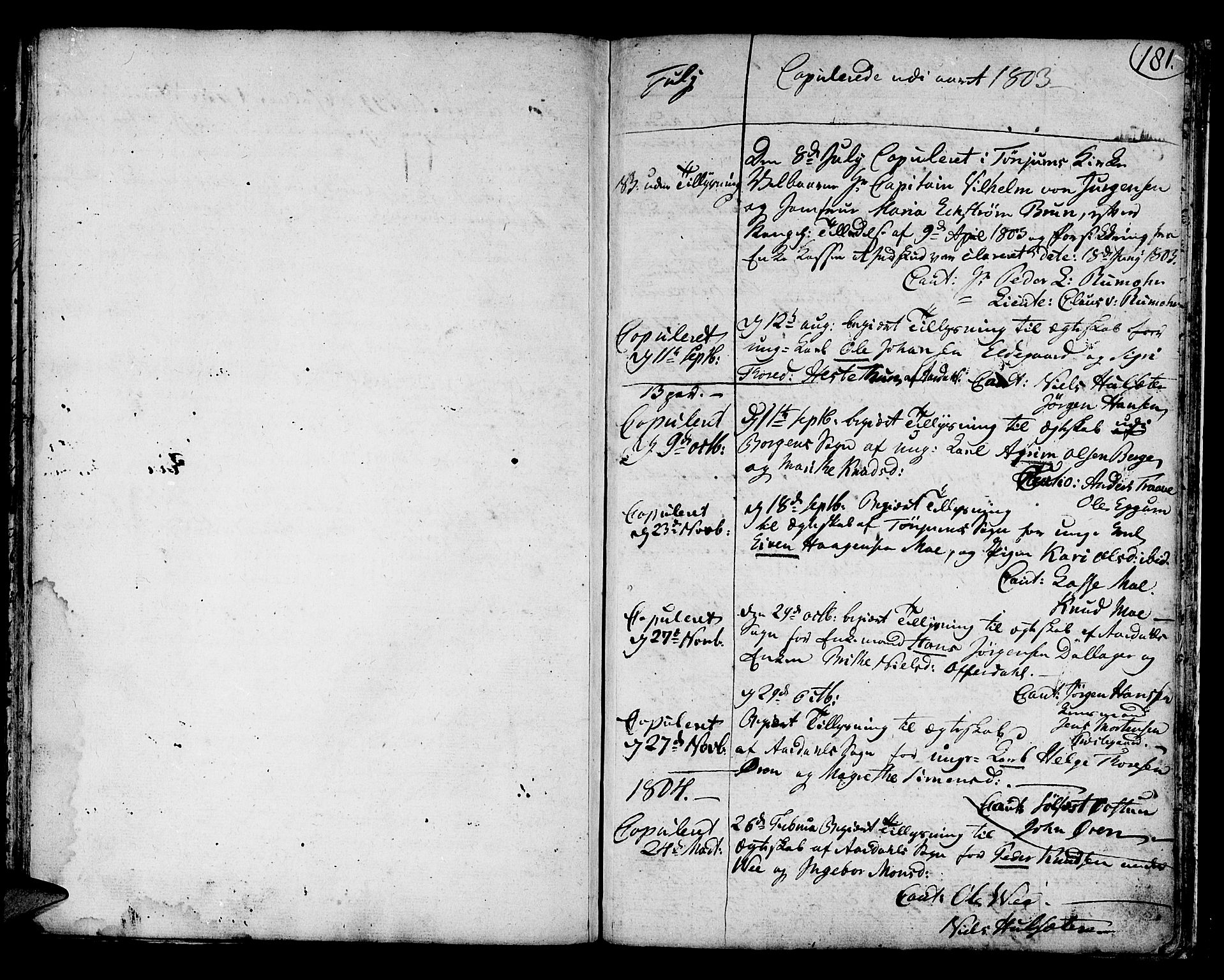 Lærdal sokneprestembete, AV/SAB-A-81201: Parish register (official) no. A 3, 1783-1804, p. 181